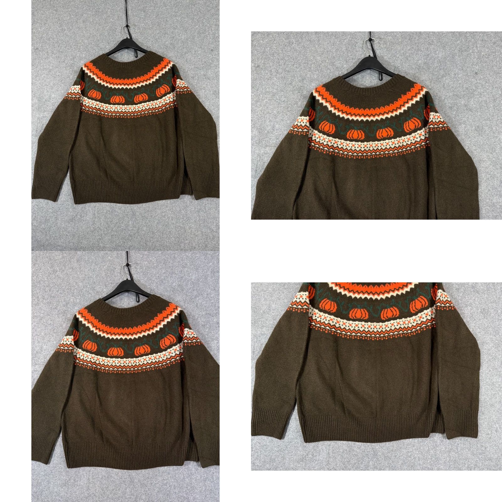 Vince Camuto Vince Camuto Pullover Sweater Womens M Brown Halloween Holiday NWT Size M / US 6-8 / IT 42-44 - 8 Thumbnail