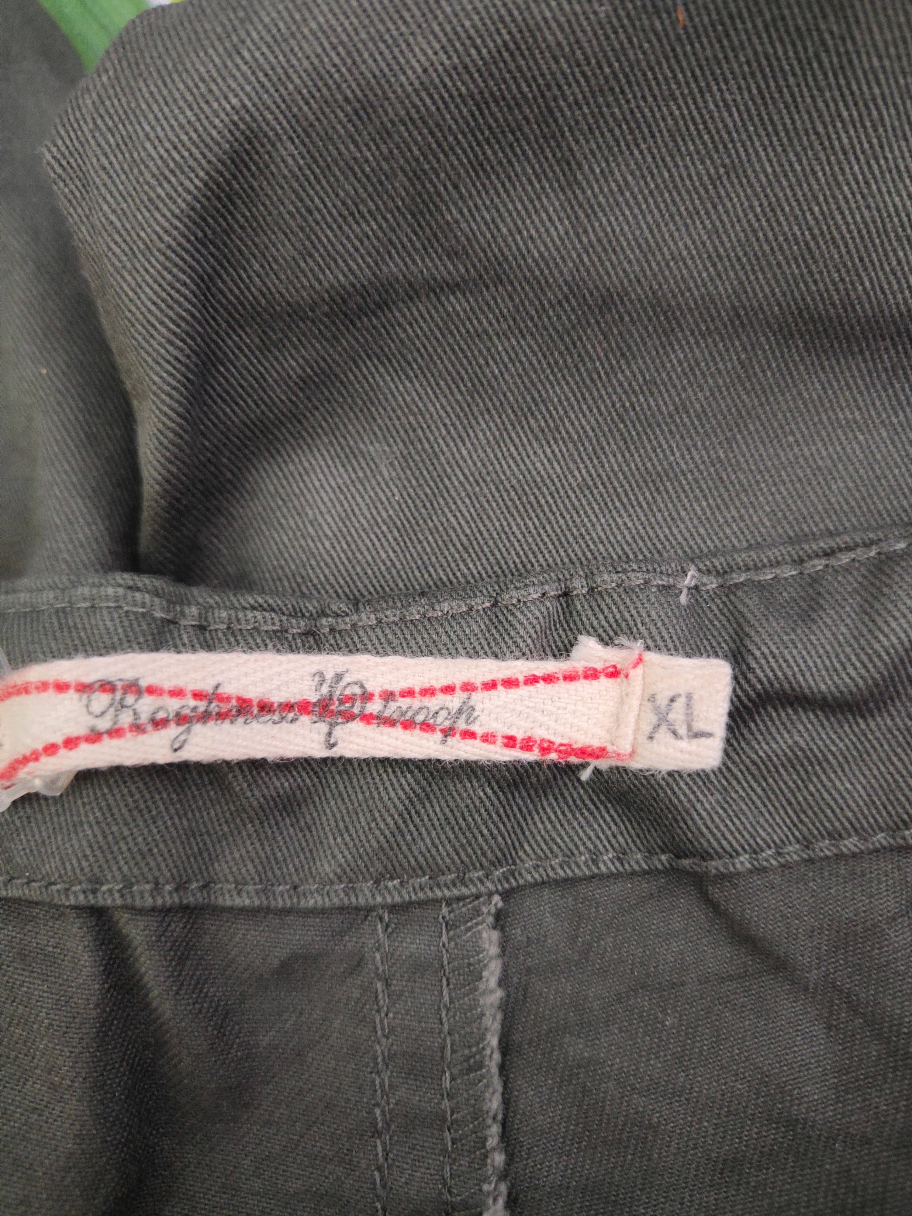 Japanese Brand DL Roughness Troop Green Multipocket Cargo Pants #1484 Size US 34 / EU 50 - 13 Thumbnail