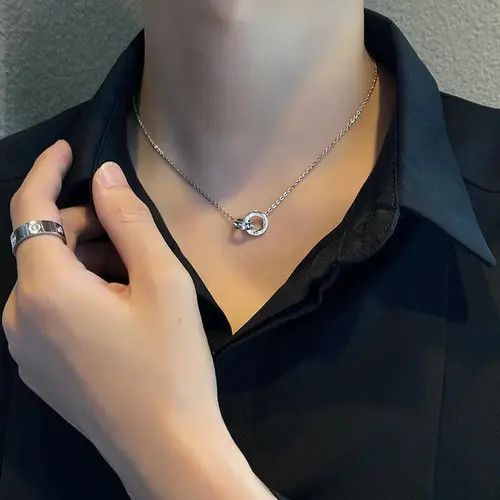 Jewelry Elegant Silver Infinity Necklace - Timeless Charm Size ONE SIZE - 7 Thumbnail
