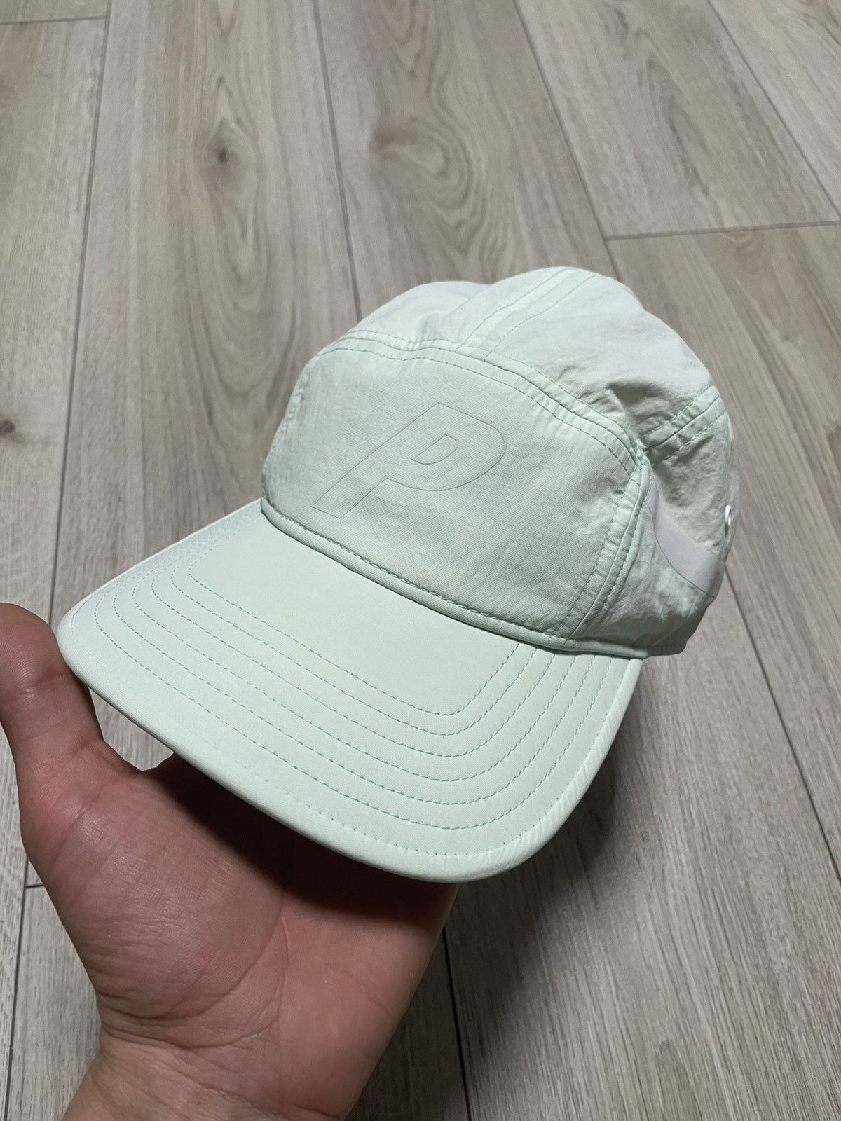 Palace Reflective 7 Panel Nylon Seven Mint Green Cap Hat
