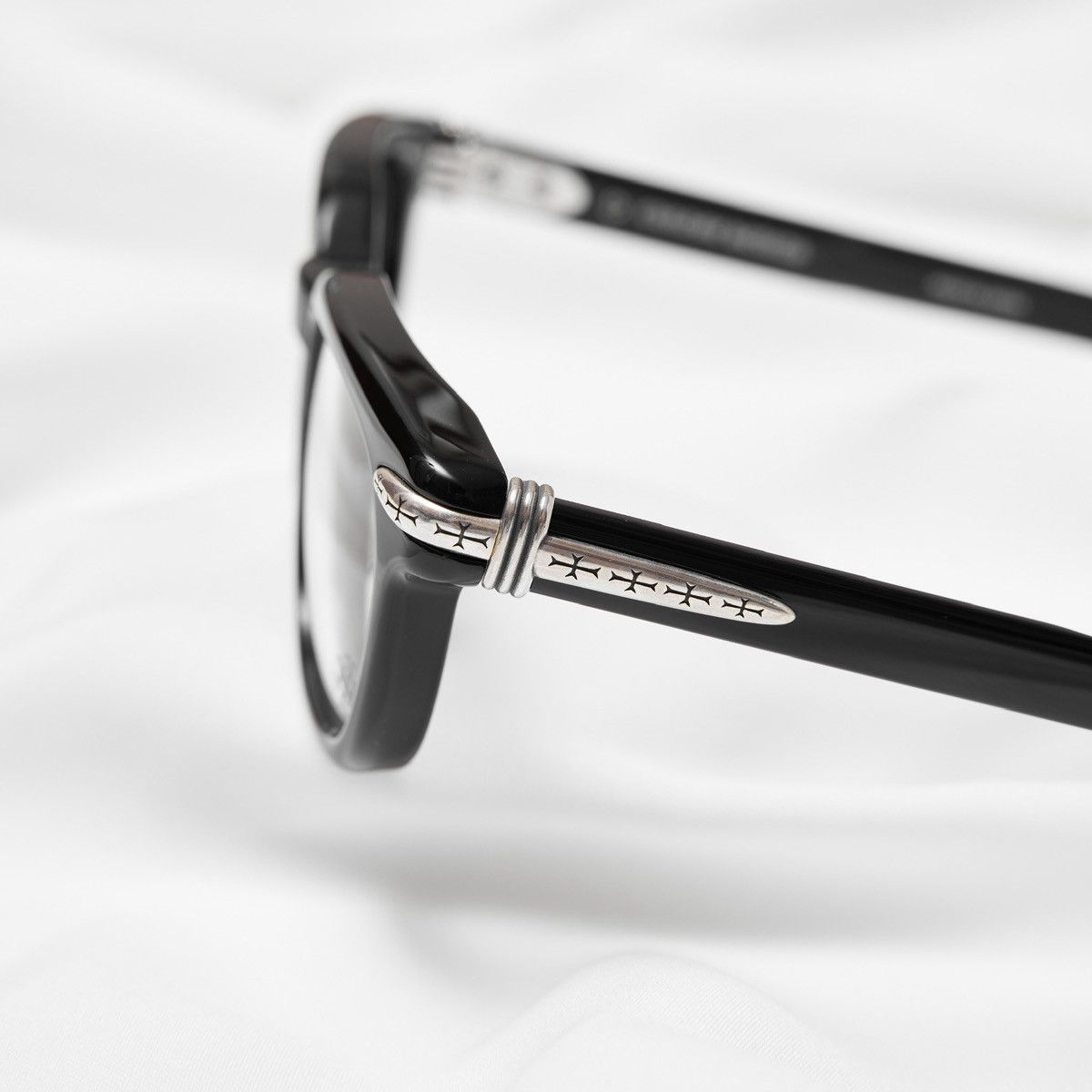 Chrome Hearts CHROME HEARTS DRIPPIN BLACK GLASSES Size ONE SIZE - 4 Thumbnail