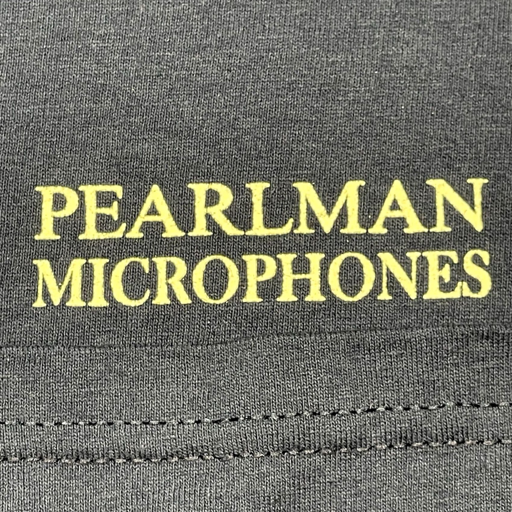 Vintage Pearlman Microphone Shirt Men’s L Luxury Mic Music Industry Pocket Tee Tube Black Pocket Tee Mens L Size US L / EU 52-54 / 3 - 2 Thumbnail