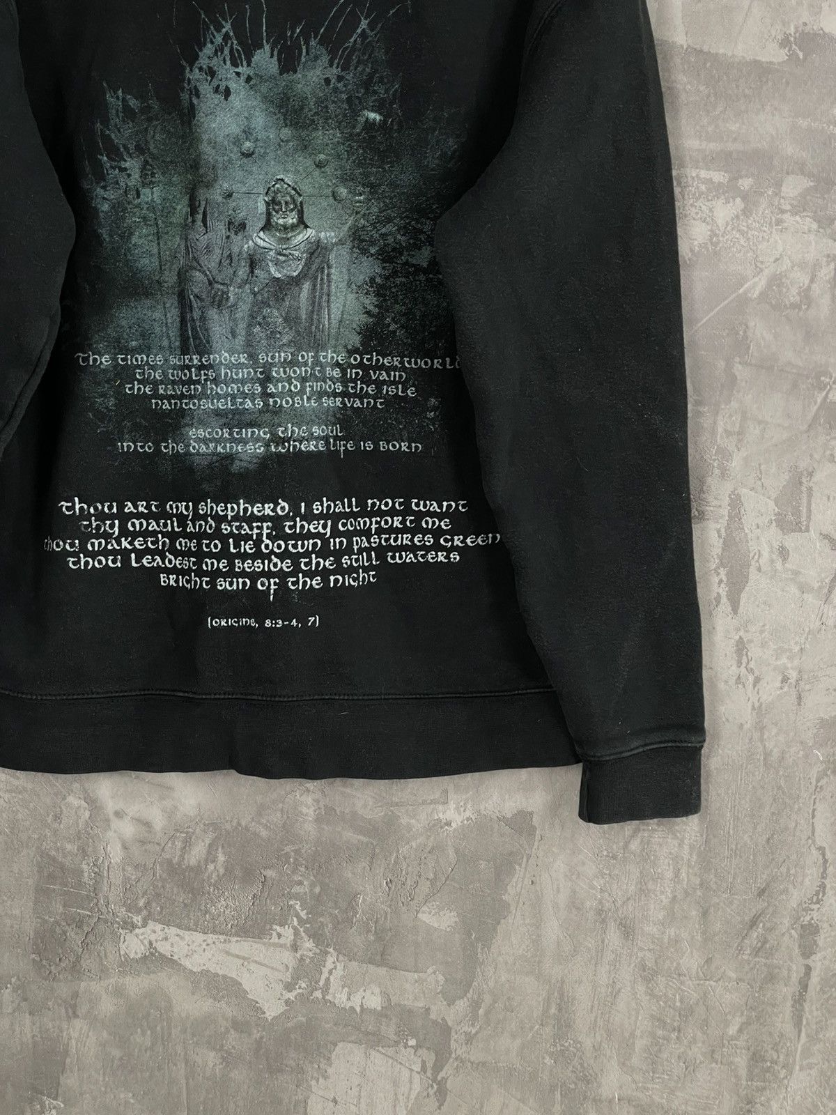 Band Tees × Vintage Vintage Eluveitie Black Metal Graphic Zip Hoodie Grunge Vibe Size US S / EU 44-46 / 1 - 13 Thumbnail
