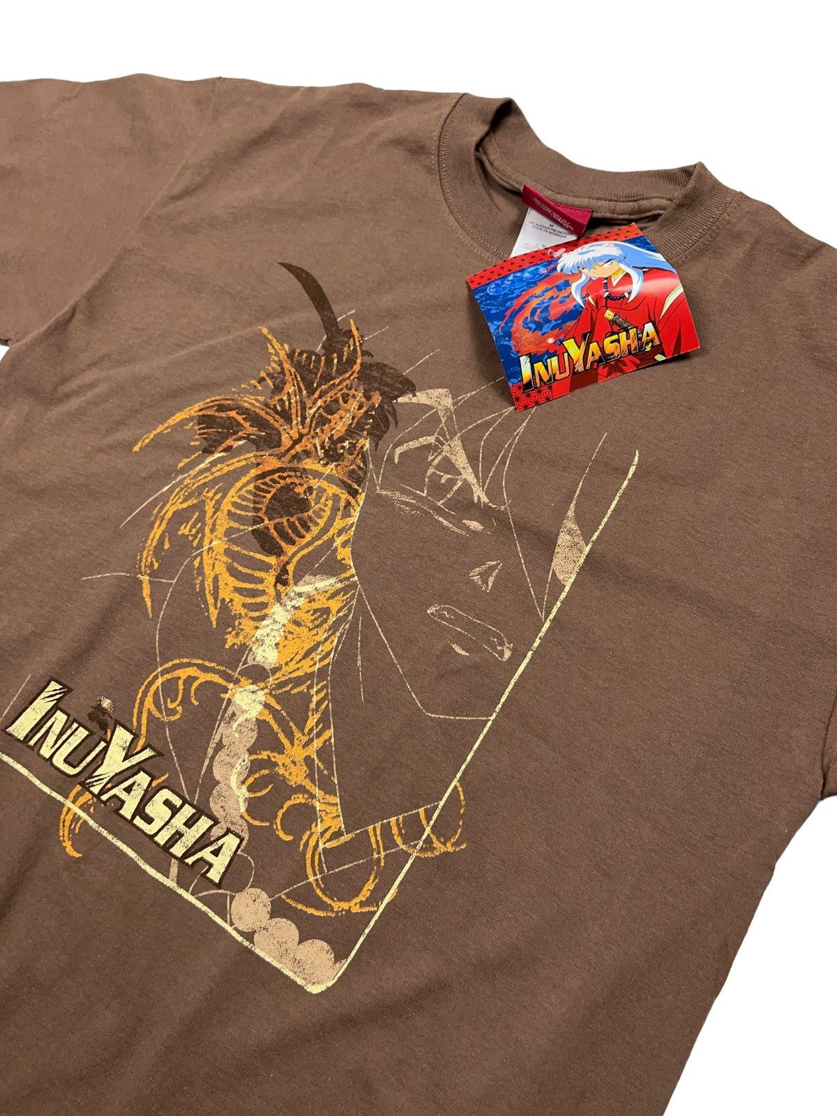 Anime NEW InuYasha Anime T-shirt Vintage 00s Fruits Basket Rurouni Size US M / EU 48-50 / 2 - 3 Thumbnail