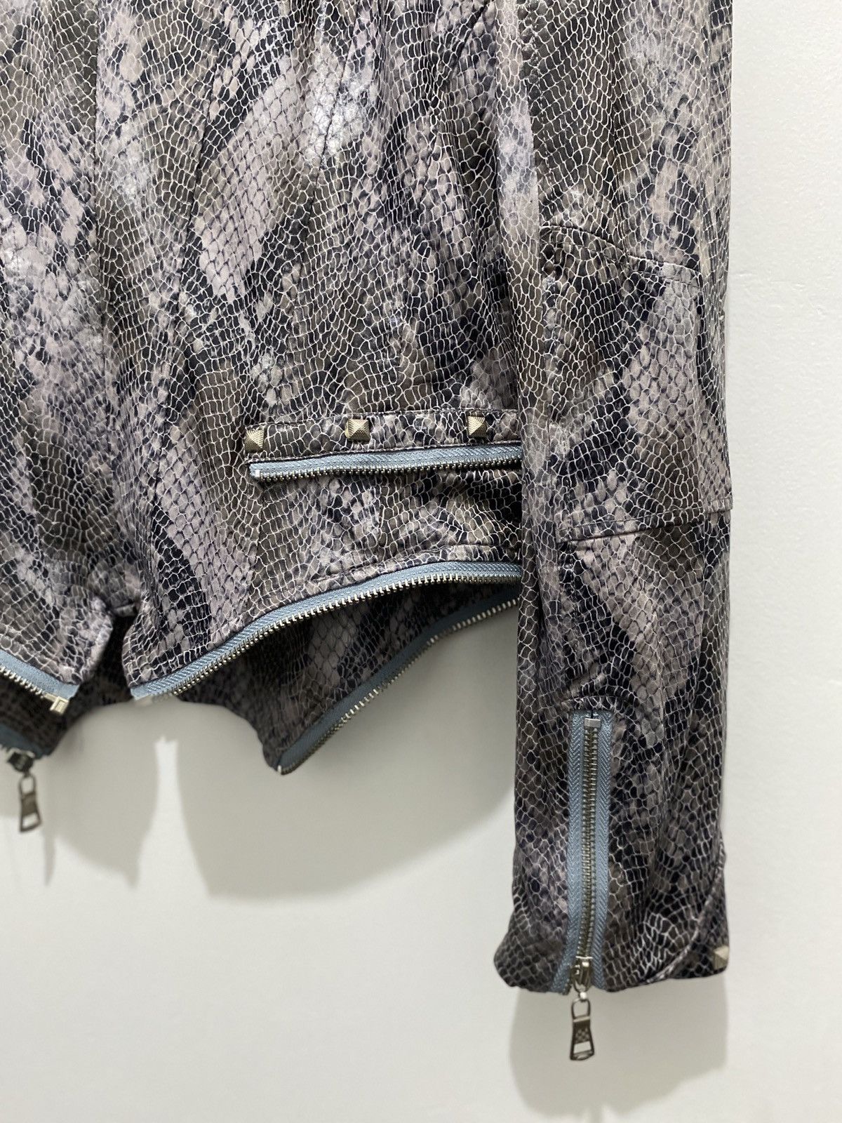 KMRii Snake Skin Leather Vkei Kmrii 14thAddiction Style Jacket Size US S / EU 44-46 / 1 - 8 Thumbnail