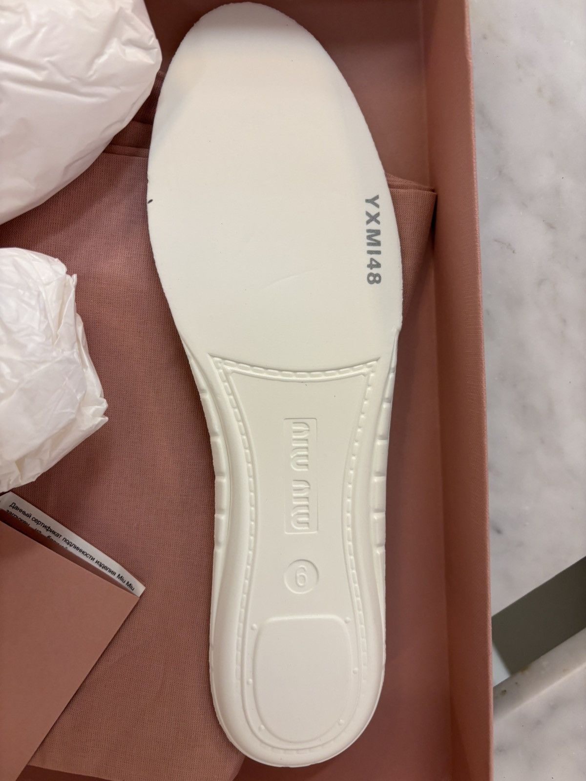 Miu Miu Miu miu bleached sneakers Size US 8.5 / IT 38.5 - 11 Thumbnail