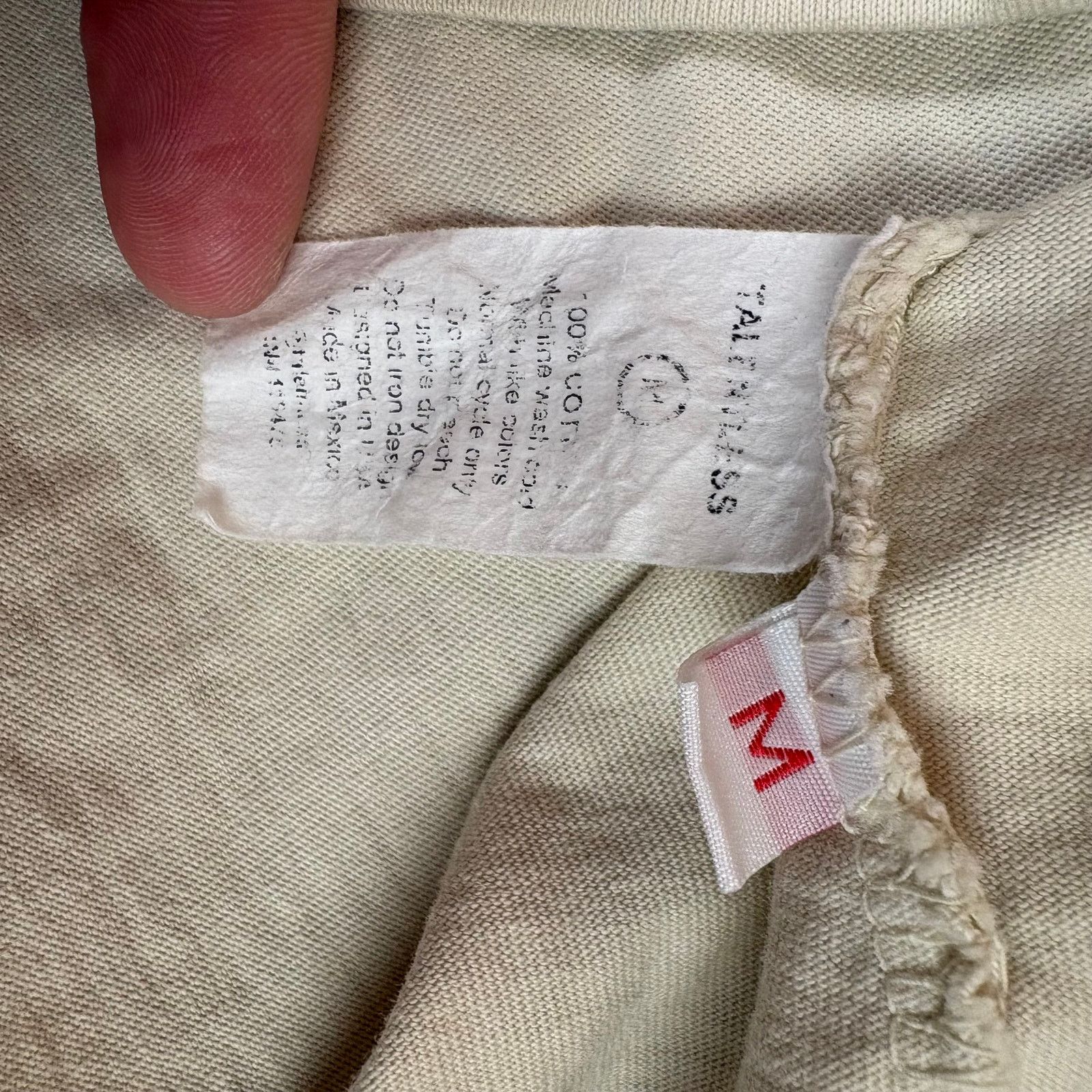 Talentless Talentless by Scott Disick Beige Short Sleeve Essential Tee Size US M / EU 48-50 / 2 - 4 Thumbnail