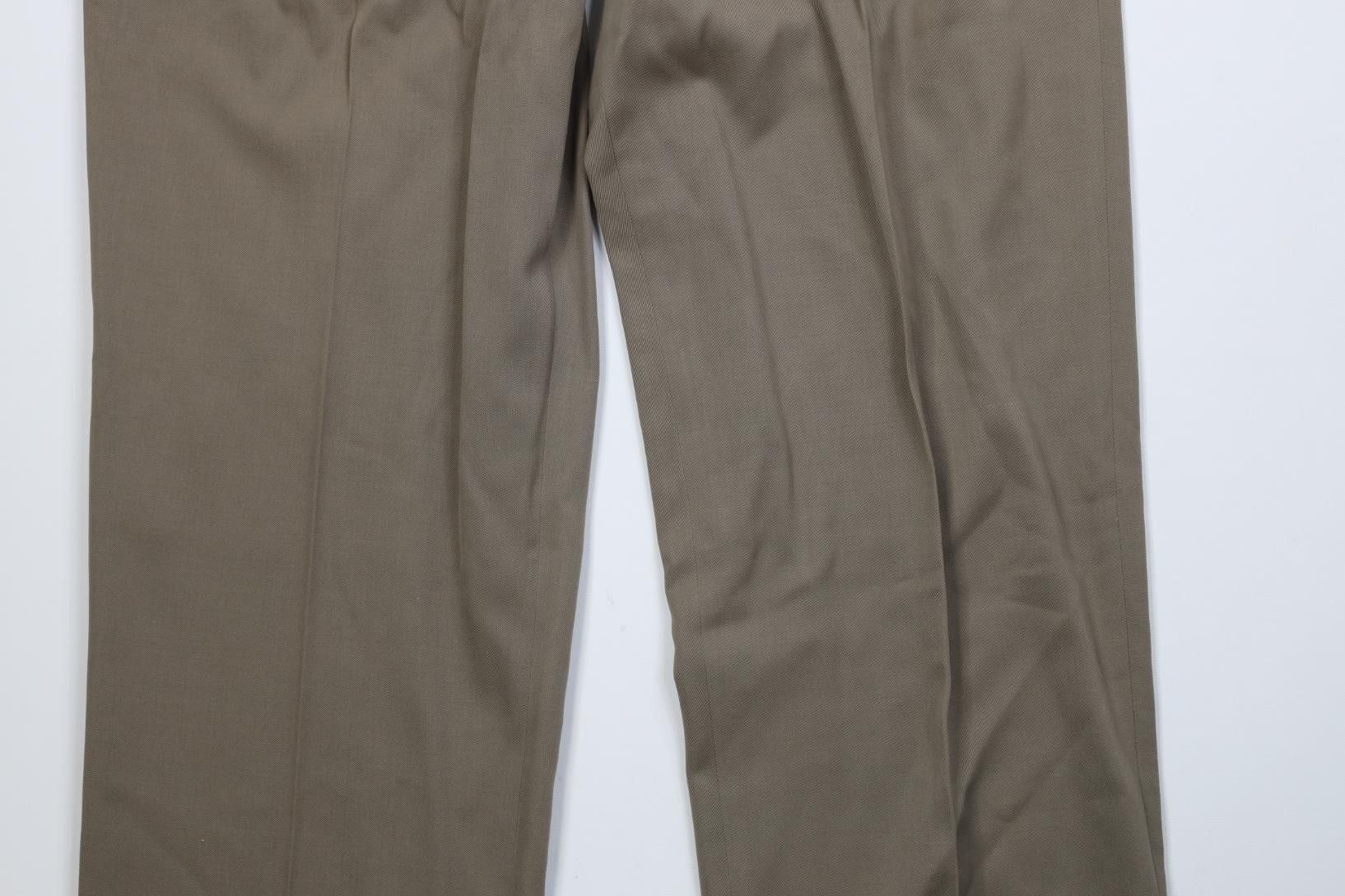 Brooks Brothers Vintage 90s Y2K Brooks Brothers Wide Leg Chino Pants Brown Size US 34 / EU 50 - 3 Thumbnail