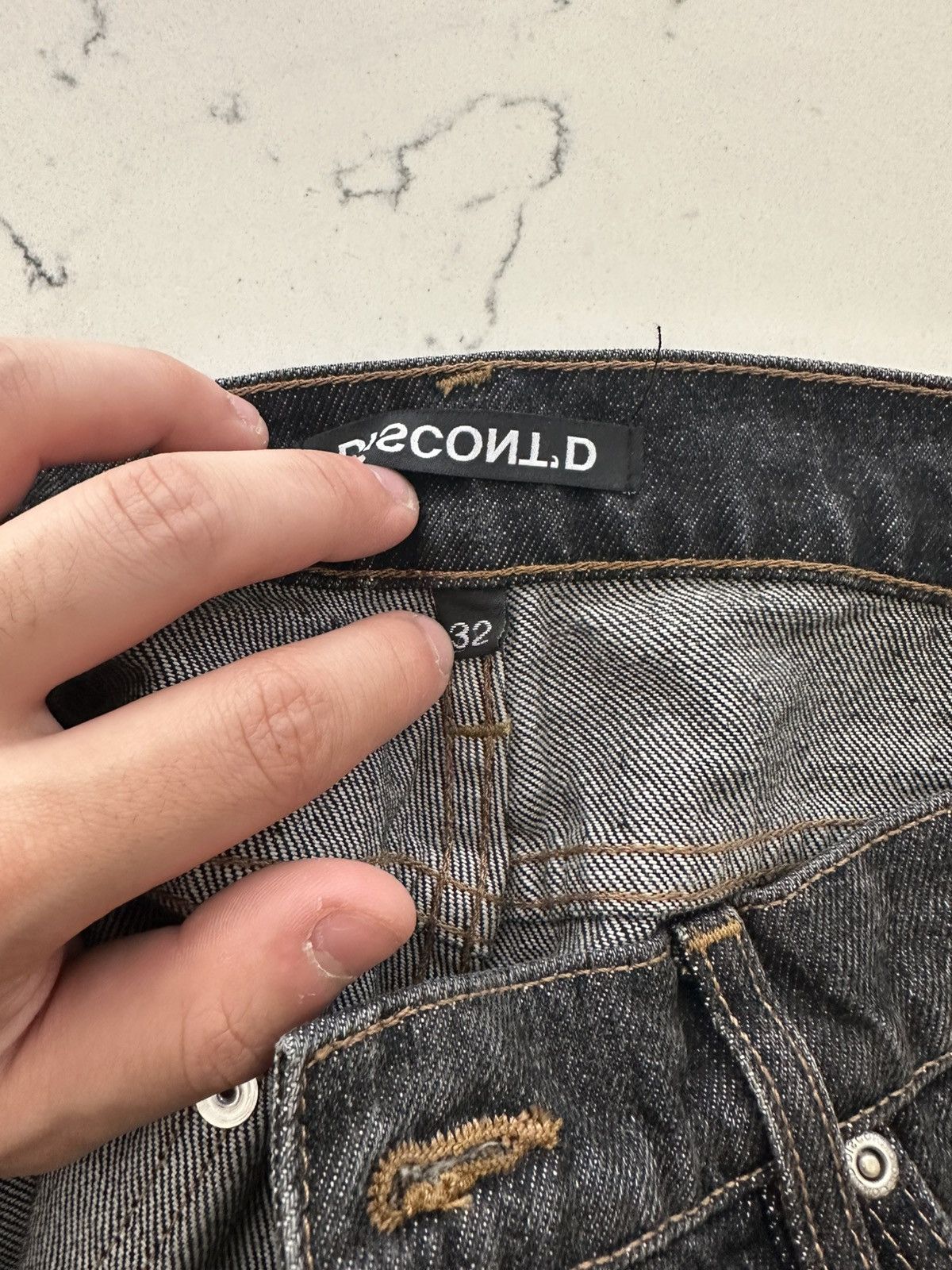 Other Discontd Charcoal Black Flared Jeans Size US 32 / EU 48 - 5 Thumbnail