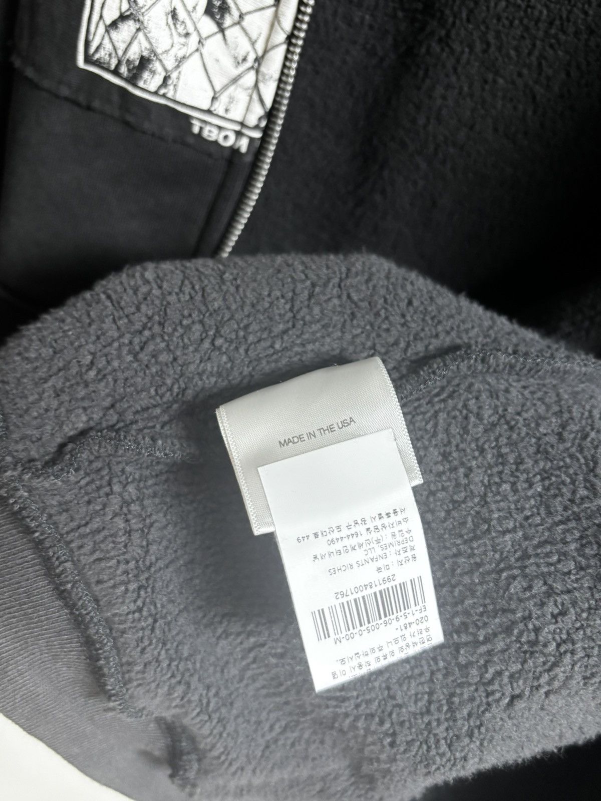 Enfants Riches Deprimes ERD HEAVEN WILL BURN YOUR EYES SEOUL EXCLUSIVE hooded zip-up Size US M / EU 48-50 / 2 - 7 Thumbnail