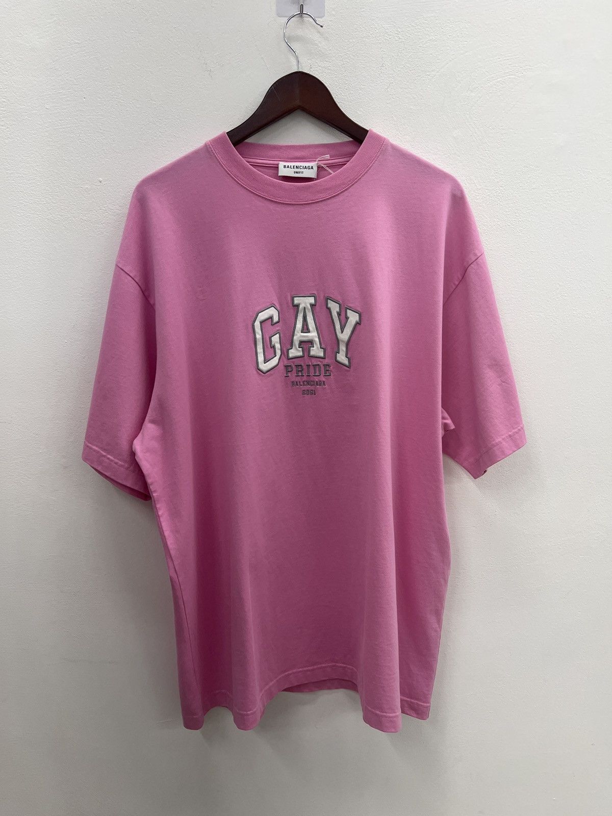 Balenciaga Balenciaga Gay Pride T-shirt Pink Size US XS / EU 42 / 0 - 1 Thumbnail