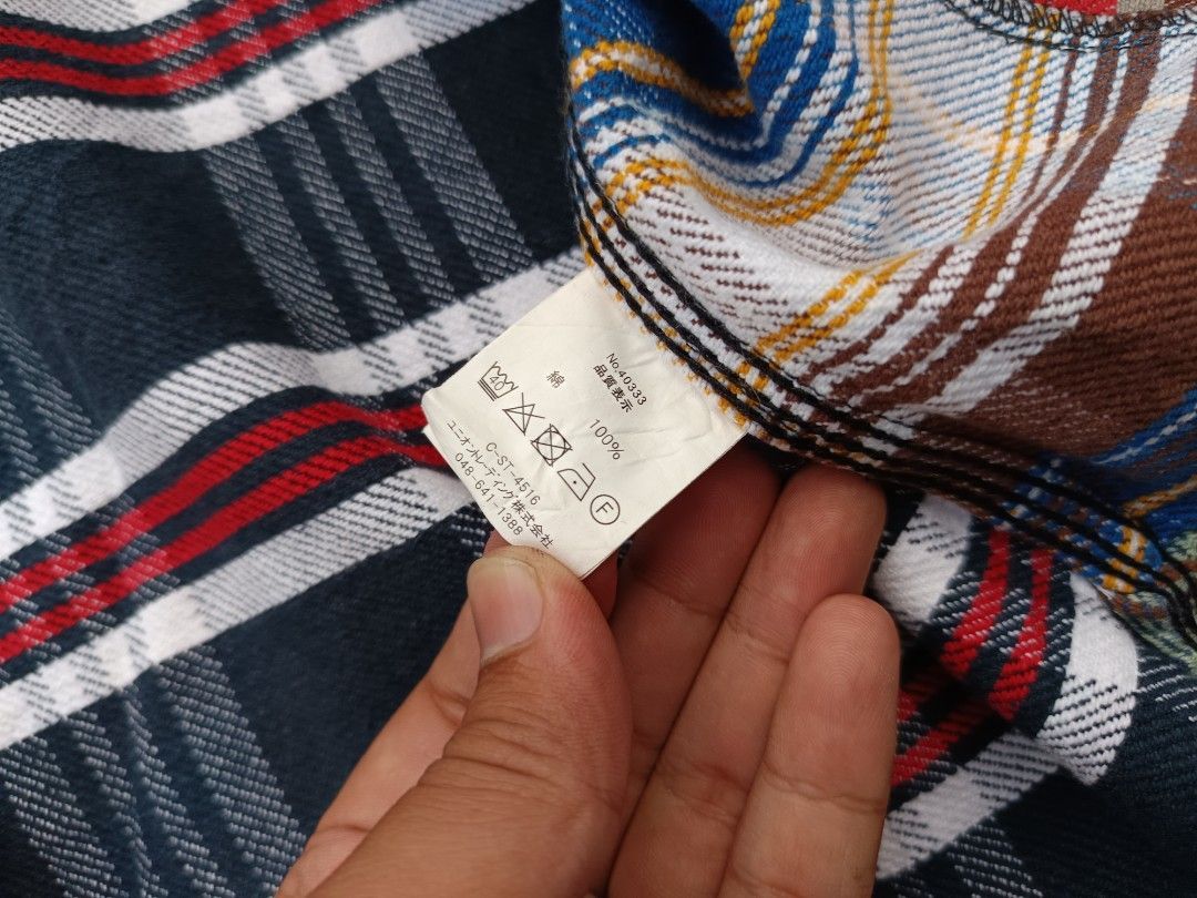 Jacob Holston Houston Crazy Viyella Heavy Shirt Made in Japan Size US M / EU 48-50 / 2 - 4 Thumbnail