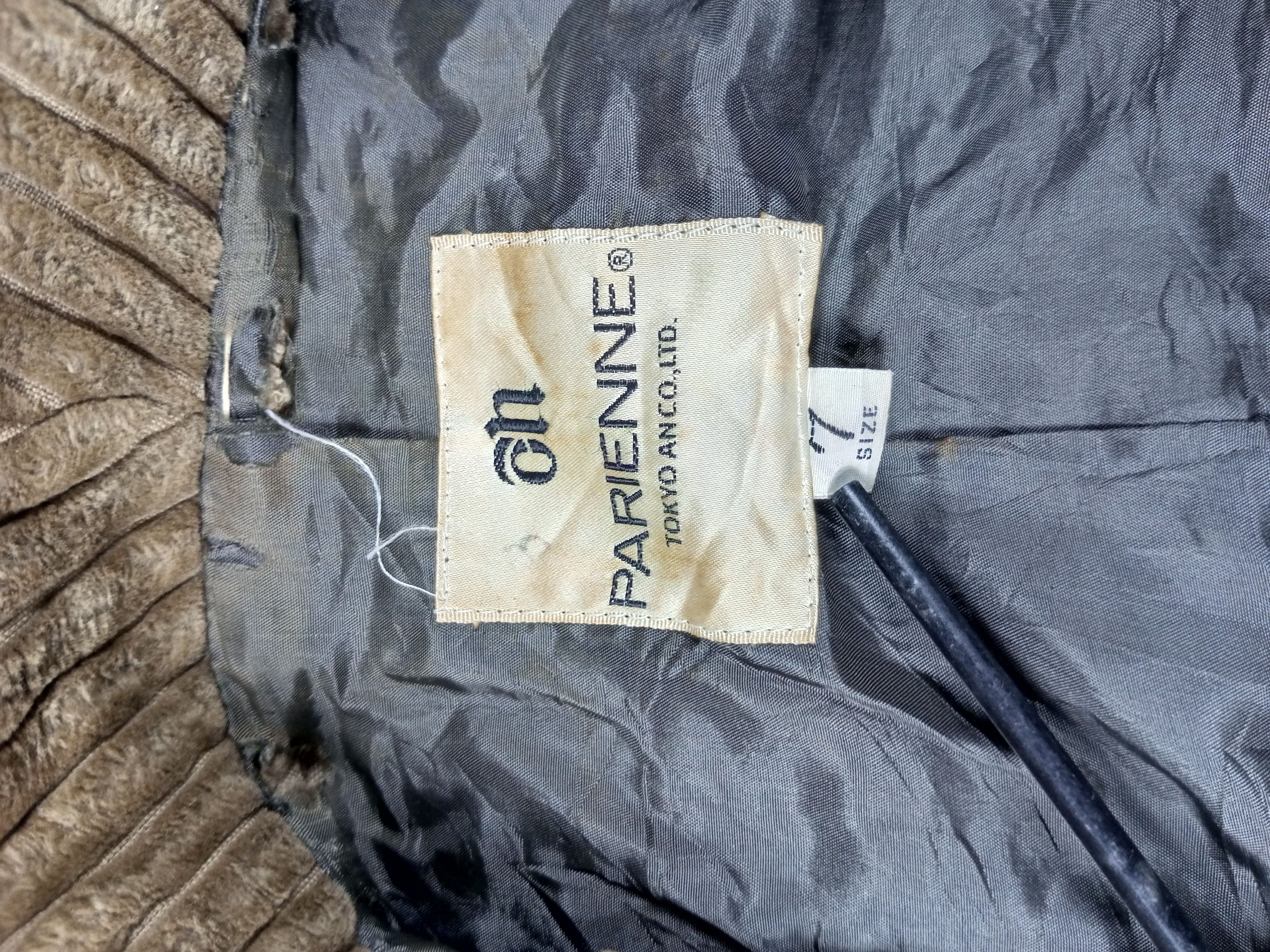 Japanese Brand RARE PARIENNE JAPAN CORDUROY JACKET Size US M / EU 48-50 / 2 - 5 Thumbnail