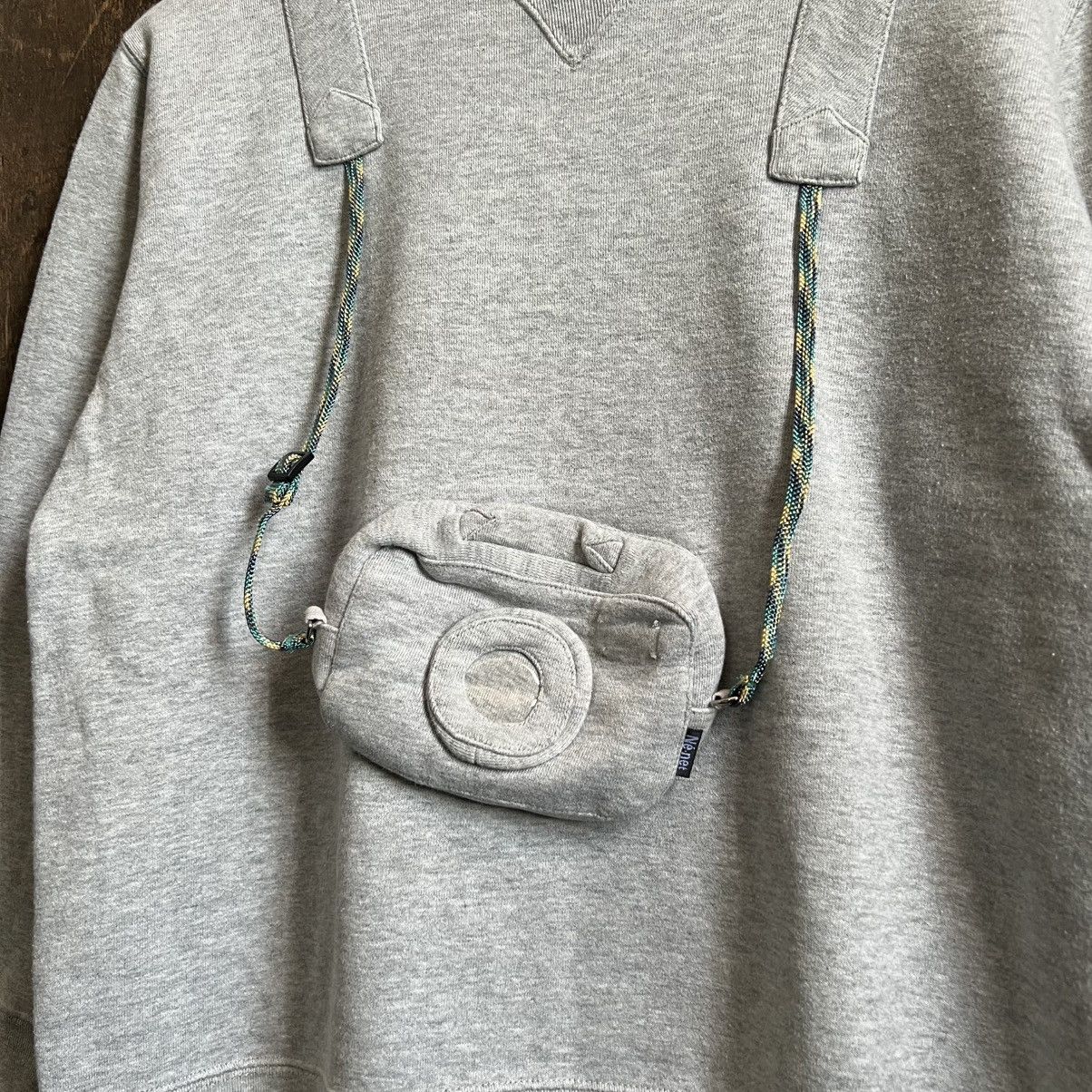 Issey Miyake × Ne-Net Ne-net Crewneck Sweastshirt Size US S / EU 44-46 / 1 - 4 Thumbnail