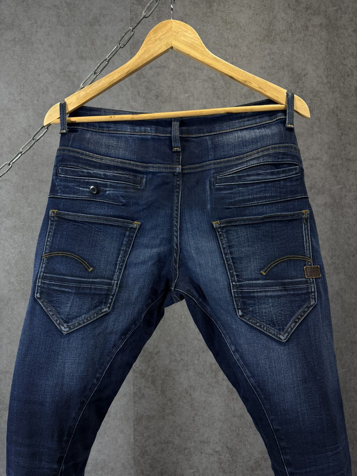 G-Star G Star Raw 3D designer asymmetric jeans Size US 29 - 8 Thumbnail