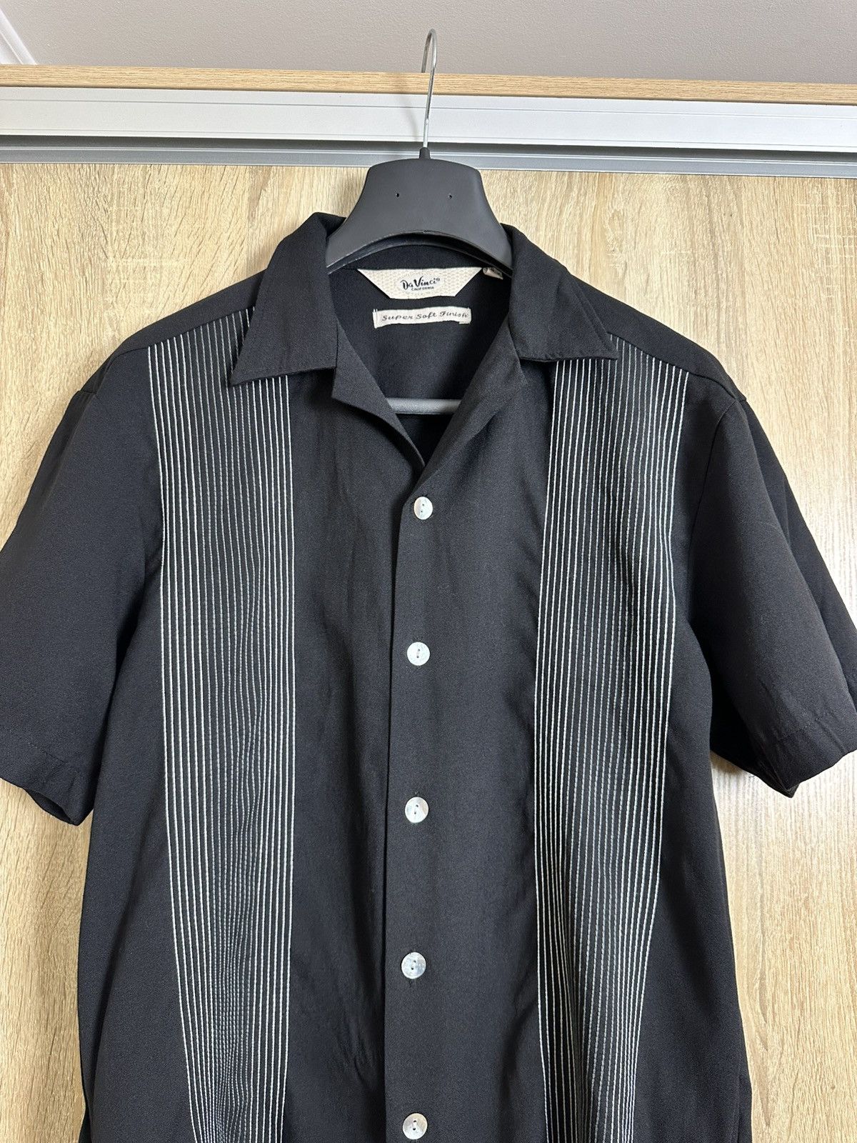 Vintage 🔥 DaVinci California Bowling Rockabilly Button Up T Shirt Size US S / EU 44-46 / 1 - 1 Thumbnail