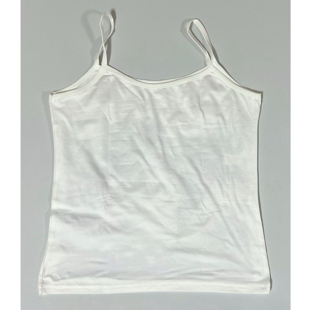 Vintage White Dolphin Graphic Tank Top Shirt Cami Camisole Size S 🐬✨ Size S / US 4 / IT 40 - 4 Thumbnail