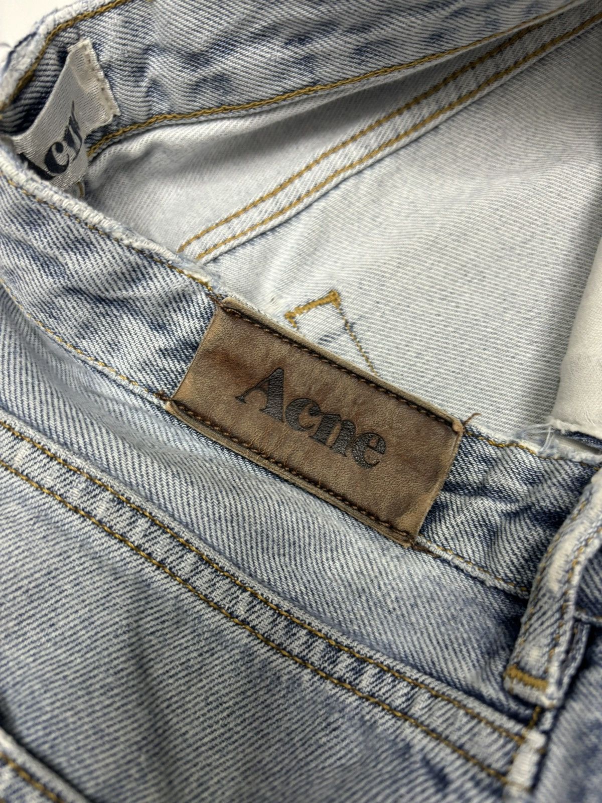 Acne Studios 🔥ACNE BLUE WASHED DENIM JEANS Size 30" / US 8 / IT 44 - 10 Thumbnail