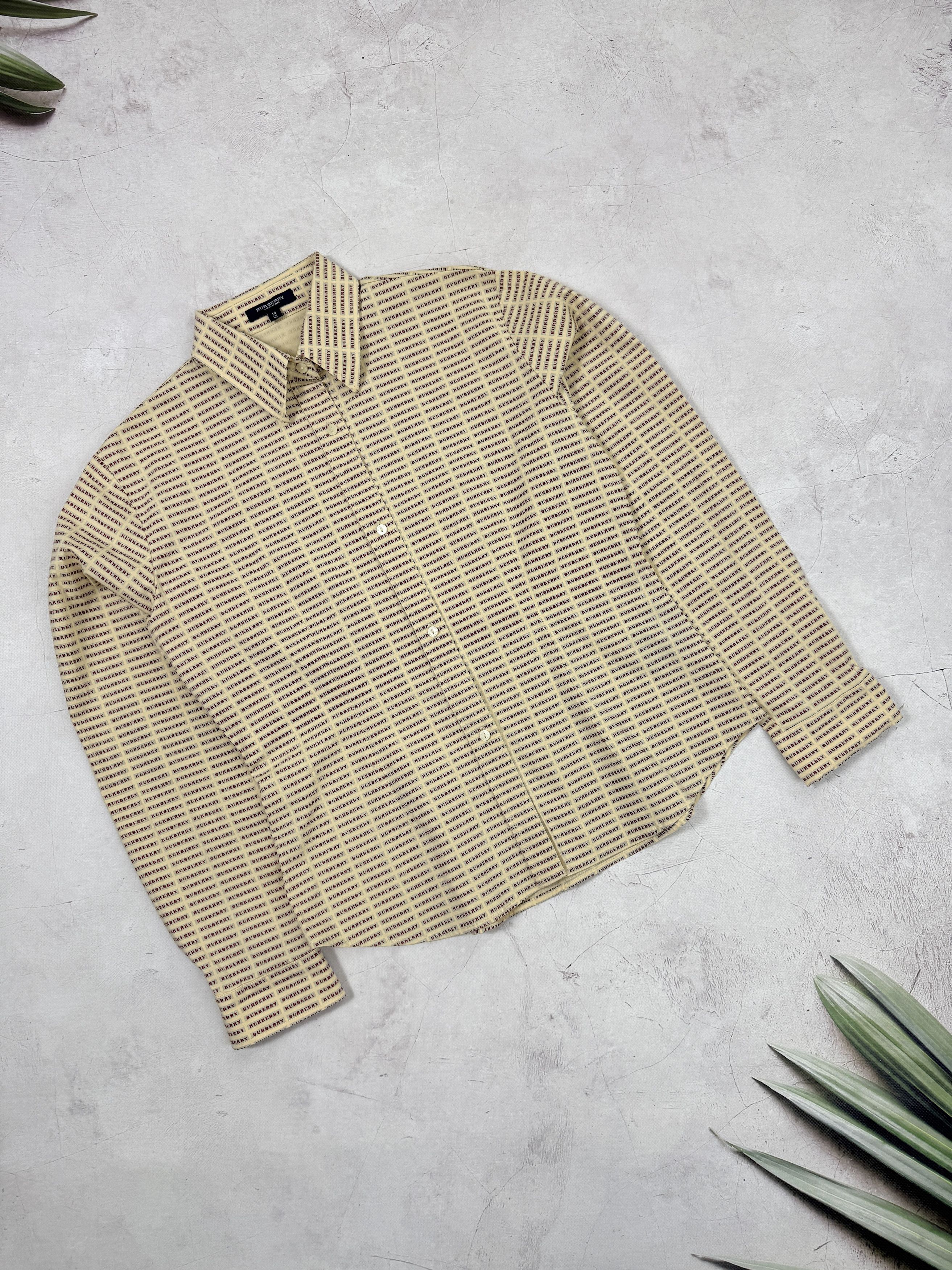 Burberry Vintage Burberry London Shirt Blouse Monogram Logo Women Size L / US 10 / IT 46 - 5 Thumbnail