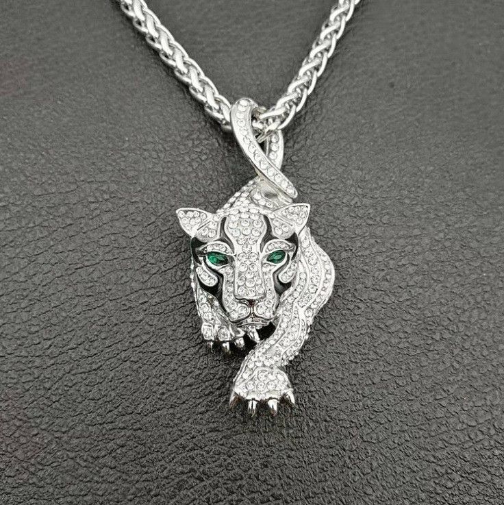 Other Cheetah New Design STEAL! Y2K Chains Necklace Chain Size ONE SIZE - 1 Thumbnail