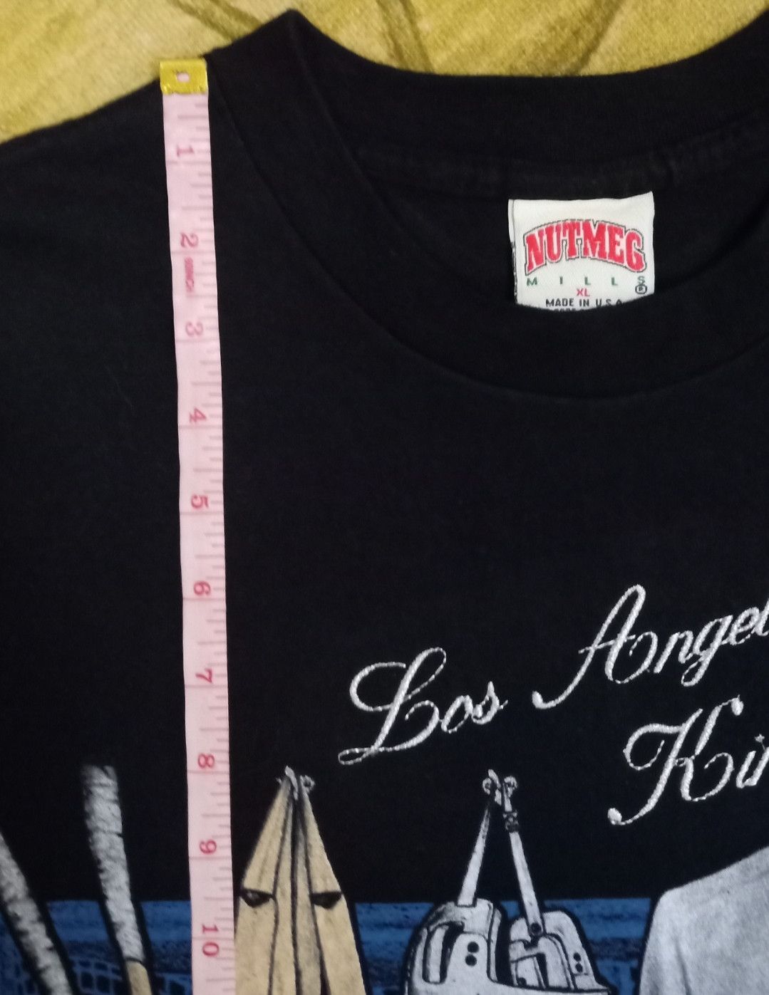 NHL × Nutmeg × Vintage Vintage 90s NHL Los Angeles Kings T-shirt Size US L / EU 52-54 / 3 - 21 Thumbnail