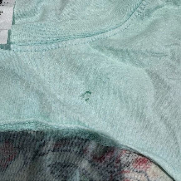 Affliction NEW AFFLICTION BLACK LABEL WOMEN’S TEAL T-SHIRT SZ LARGE L Size L / US 10 / IT 46 - 4 Thumbnail