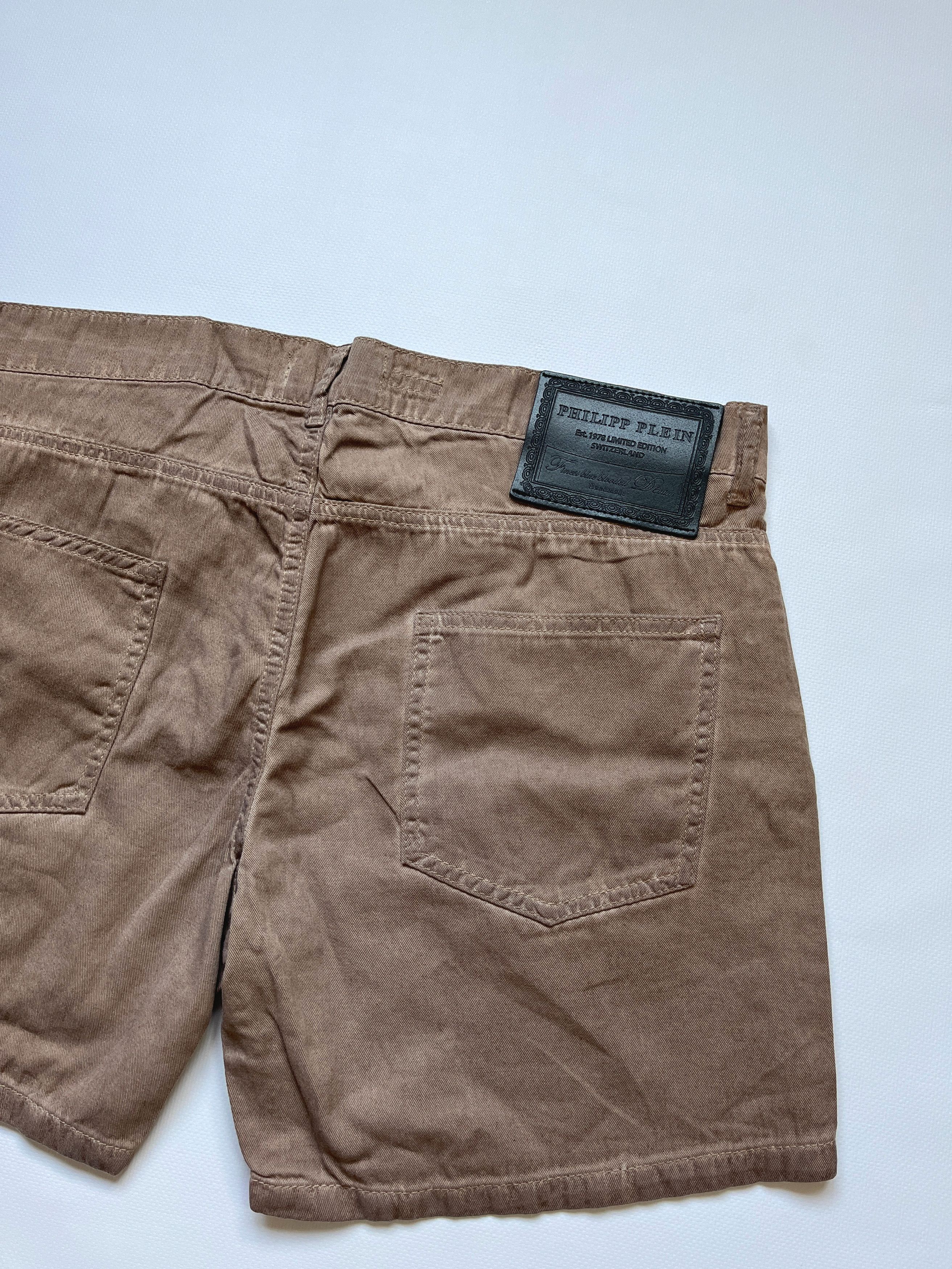 Philipp Plein Vintage Y2K Philipp Plein Faded Shorts Size US 34 / EU 50 - 5 Thumbnail