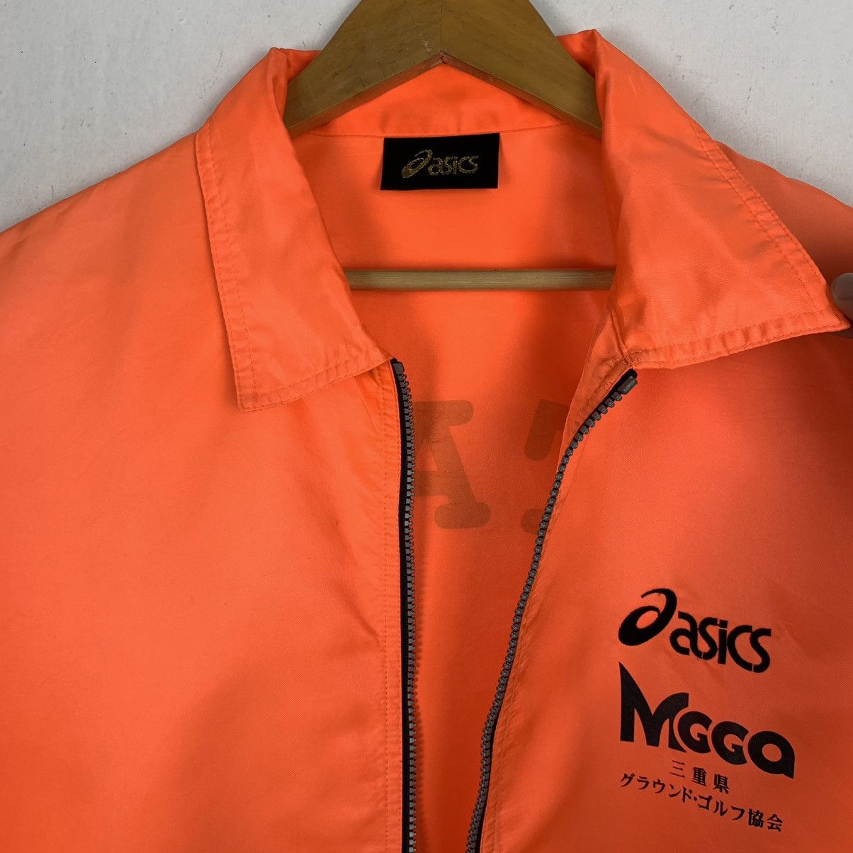 Asics × Vintage Vintage Asics staff Fullzipper Light Jacket Size US XXL / EU 58 / 5 - 10 Thumbnail