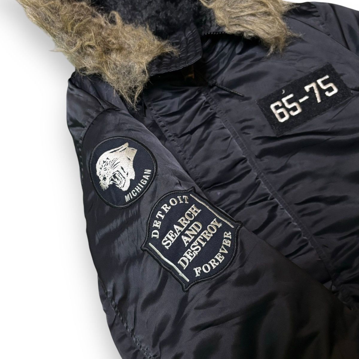 Hysteric Glamour × If Six Was Nine × Le Grande Bleu (L.G.B.) Hysteric Glamour Ifsixwasnine LGB Style fur jacket Y2K japan Size US M / EU 48-50 / 2 - 10 Thumbnail