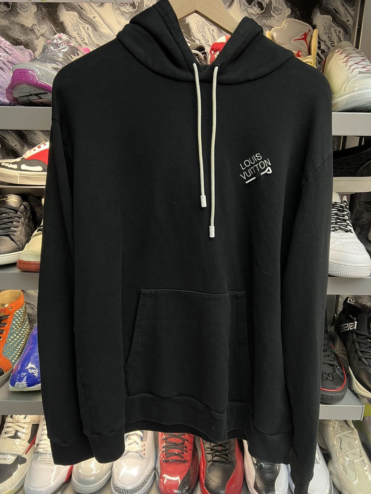 Louis Vuitton Louis Vuitton Black Pin Hoodie Size US XL / EU 56 / 4 - 1 Thumbnail