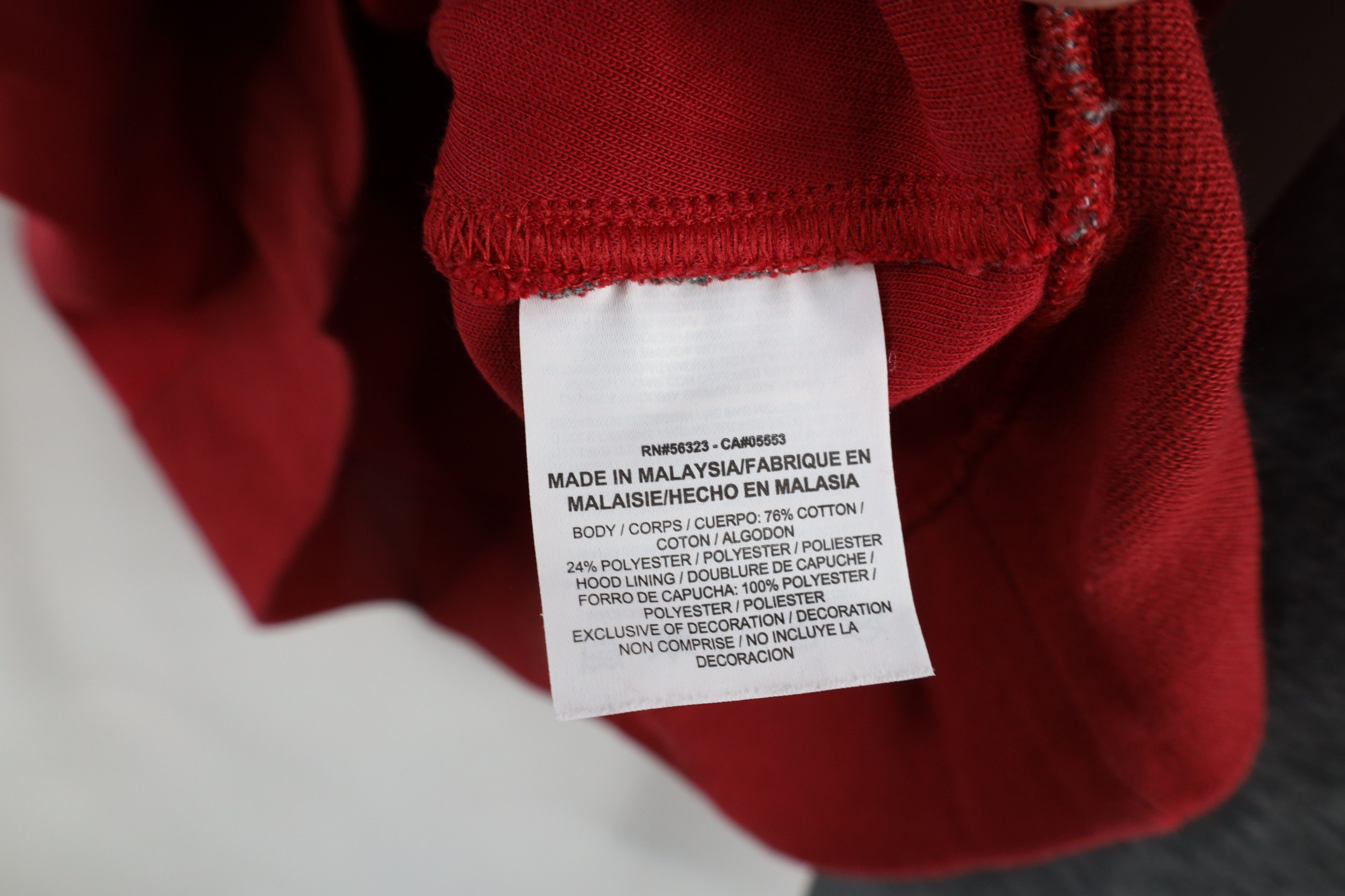 Nike × Vintage Nike NFL Cardinals Football Hoodie Sweatshirt Red Gray Size US M / EU 48-50 / 2 - 10 Thumbnail
