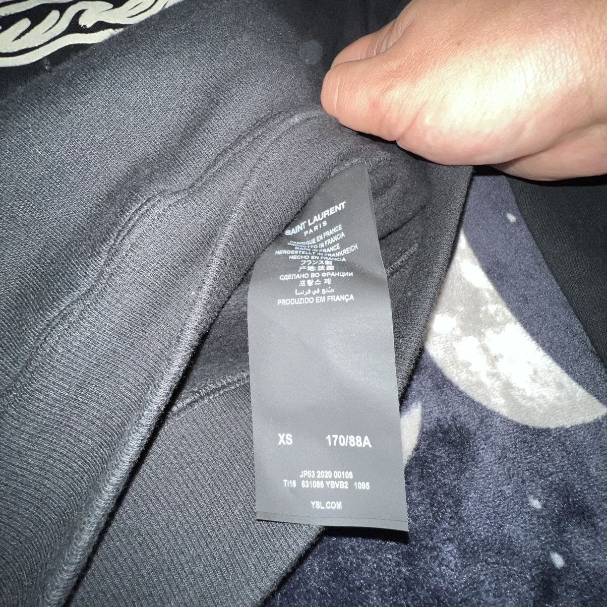 Saint Laurent Paris Saint Laurent Paris Pullover Hoodie XS Size XS / US 0-2 / IT 36-38 - 5 Thumbnail