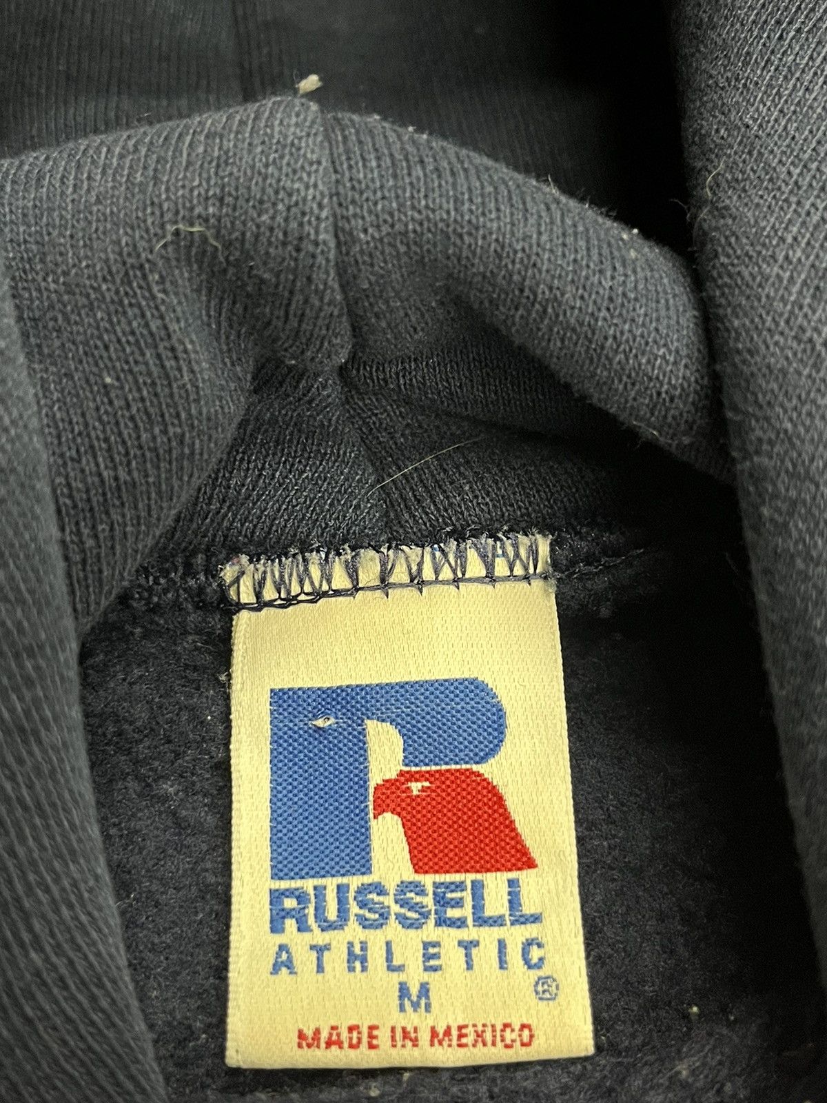 Russell Athletic × Vintage Russell athletic NY Yankees boxy fit hoodie rare y2k hype Size US M / EU 48-50 / 2 - 7 Thumbnail