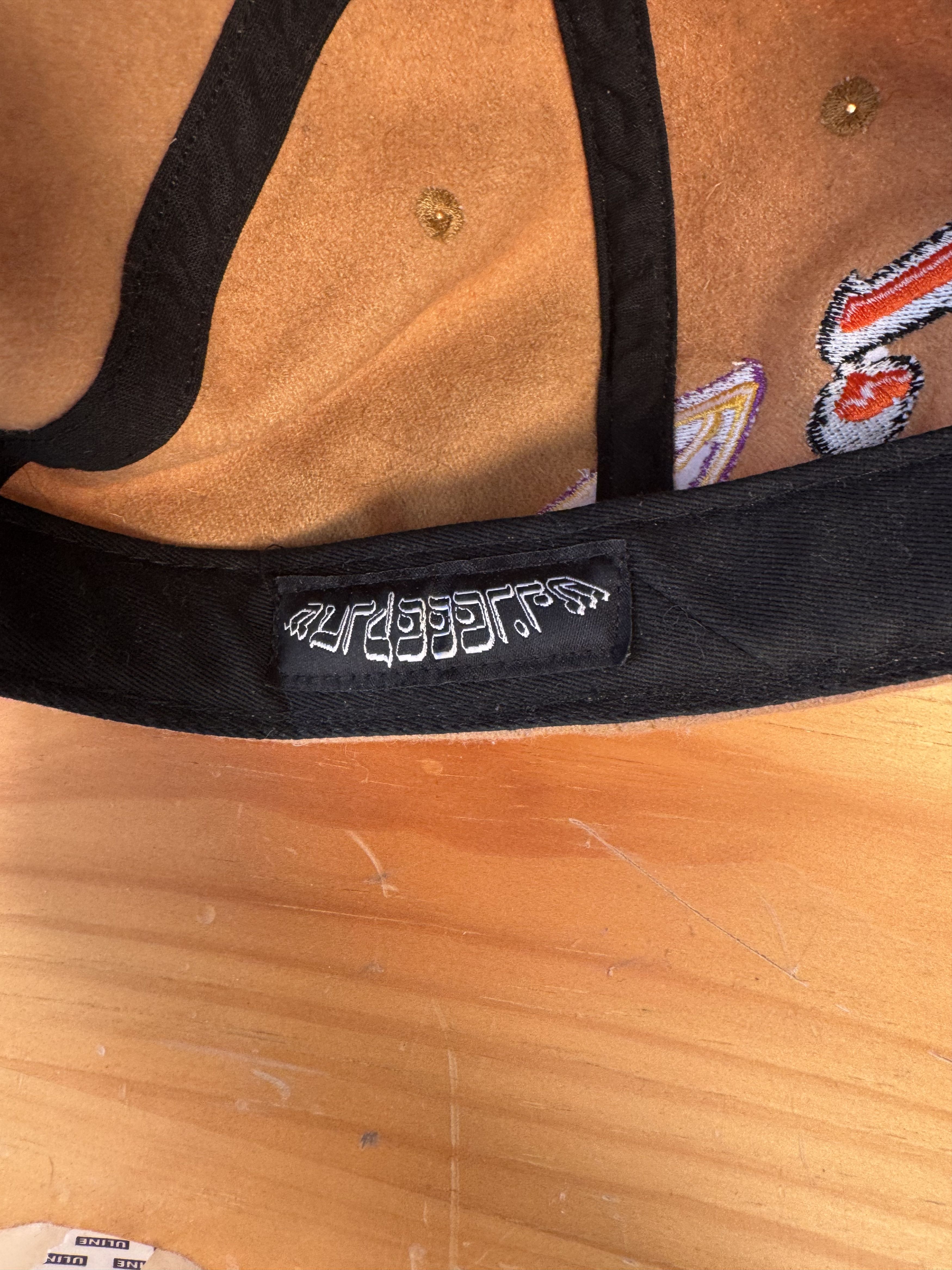 murd333r.fm 1/1 Sample size 8 Murder FM Leather fitted hat Size ONE SIZE - 11 Thumbnail