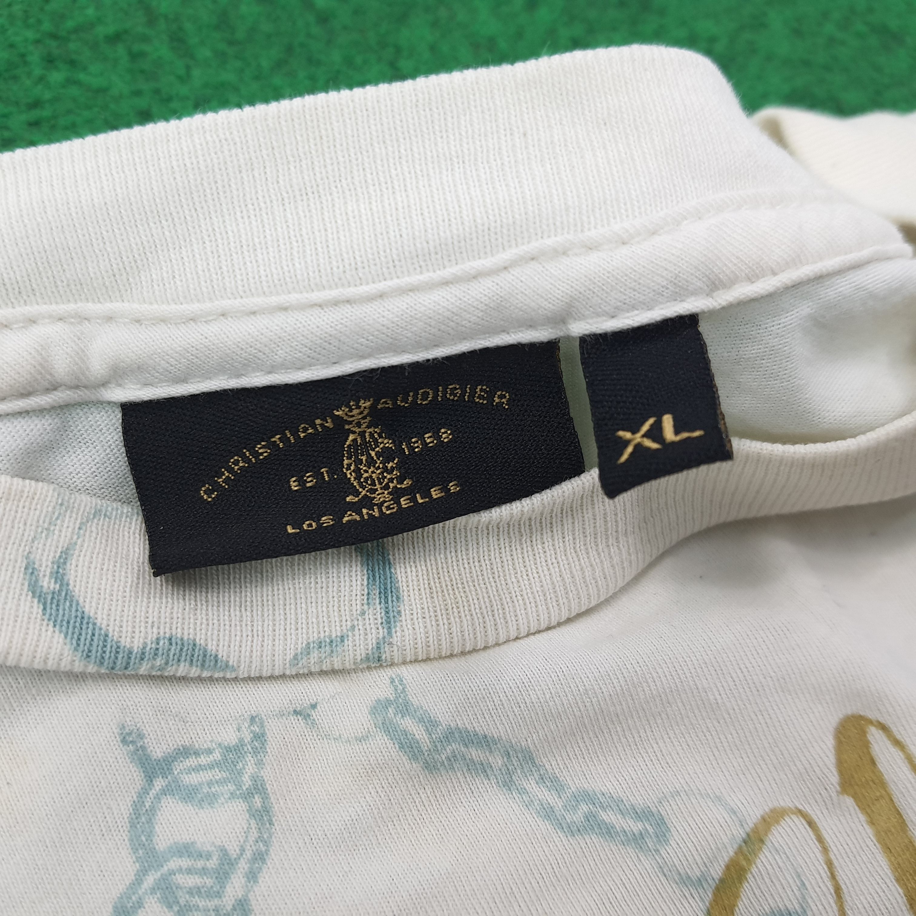 Christian Audigier Vintage Christian Audigier Los Angeles Tshirt C267N4 Size US L / EU 52-54 / 3 - 5 Thumbnail
