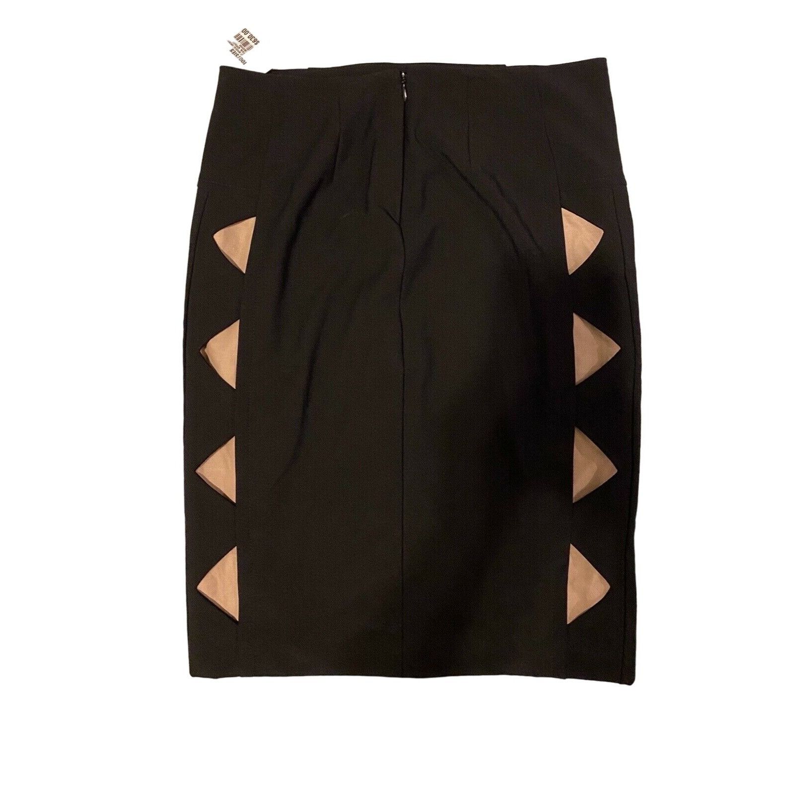 Yigal Azrouel $630 NWT VTG Yigal Azrouel 4 Mini Skirt Black Bodycon Pencil Size 27" / US 4 / IT 40 - 2 Thumbnail