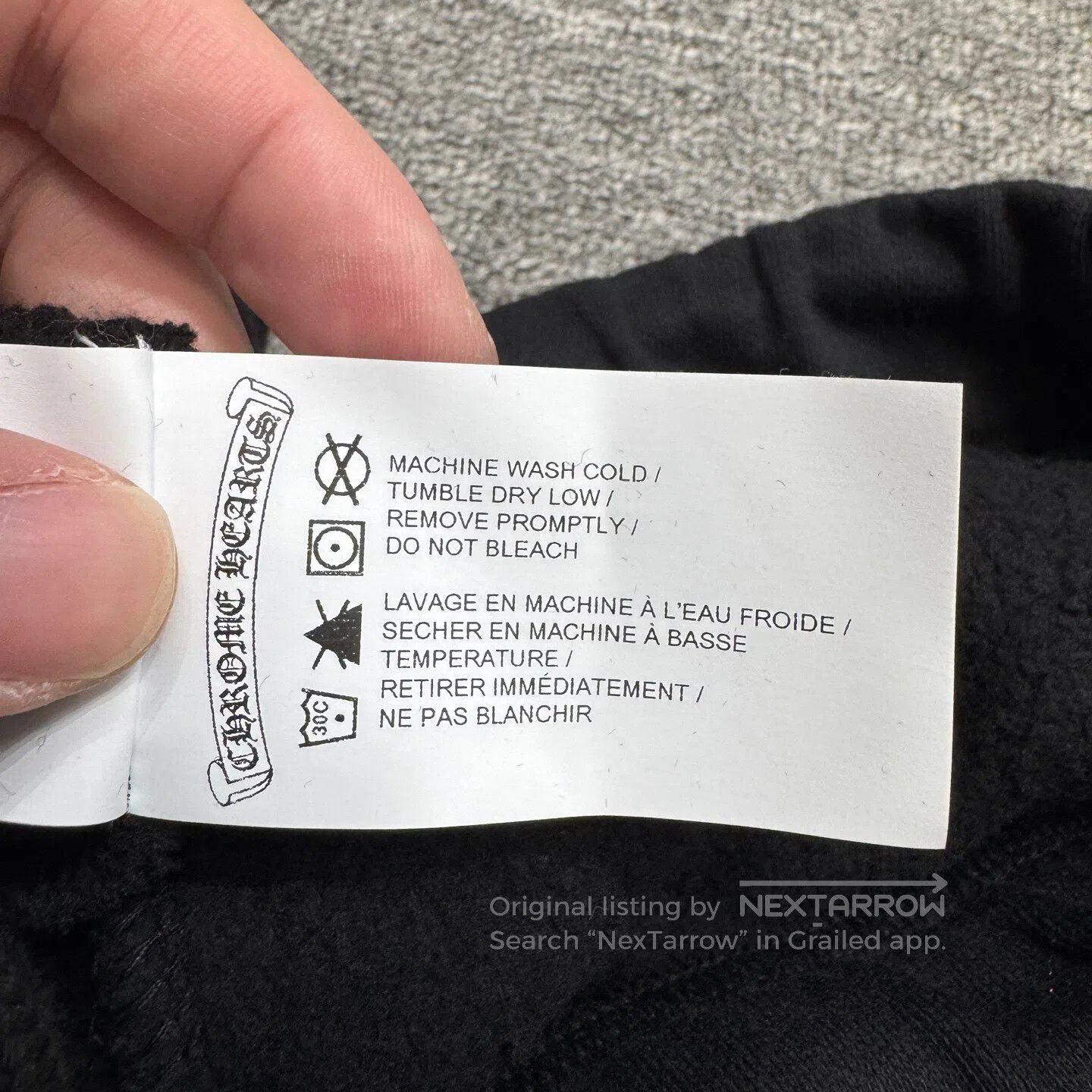 Chrome Hearts CHROME HEARTS Embroidered Sanskrit cross pattern casual pa Size US 34 / EU 50 - 4 Thumbnail