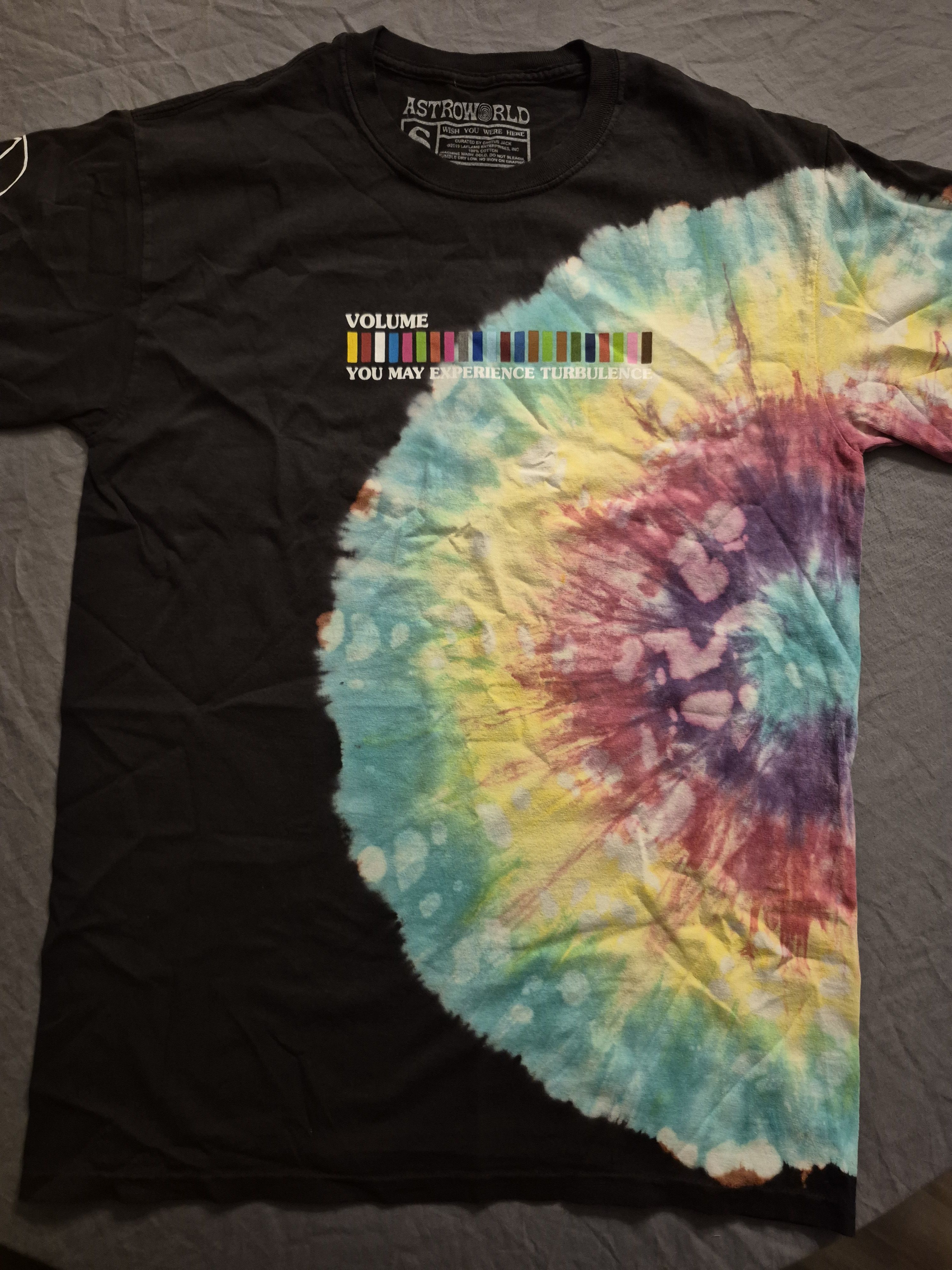 Travis Scott AstroWorld Beyond Belief Tee Shirt Size Small S Size US S / EU 44-46 / 1 - 1 Thumbnail