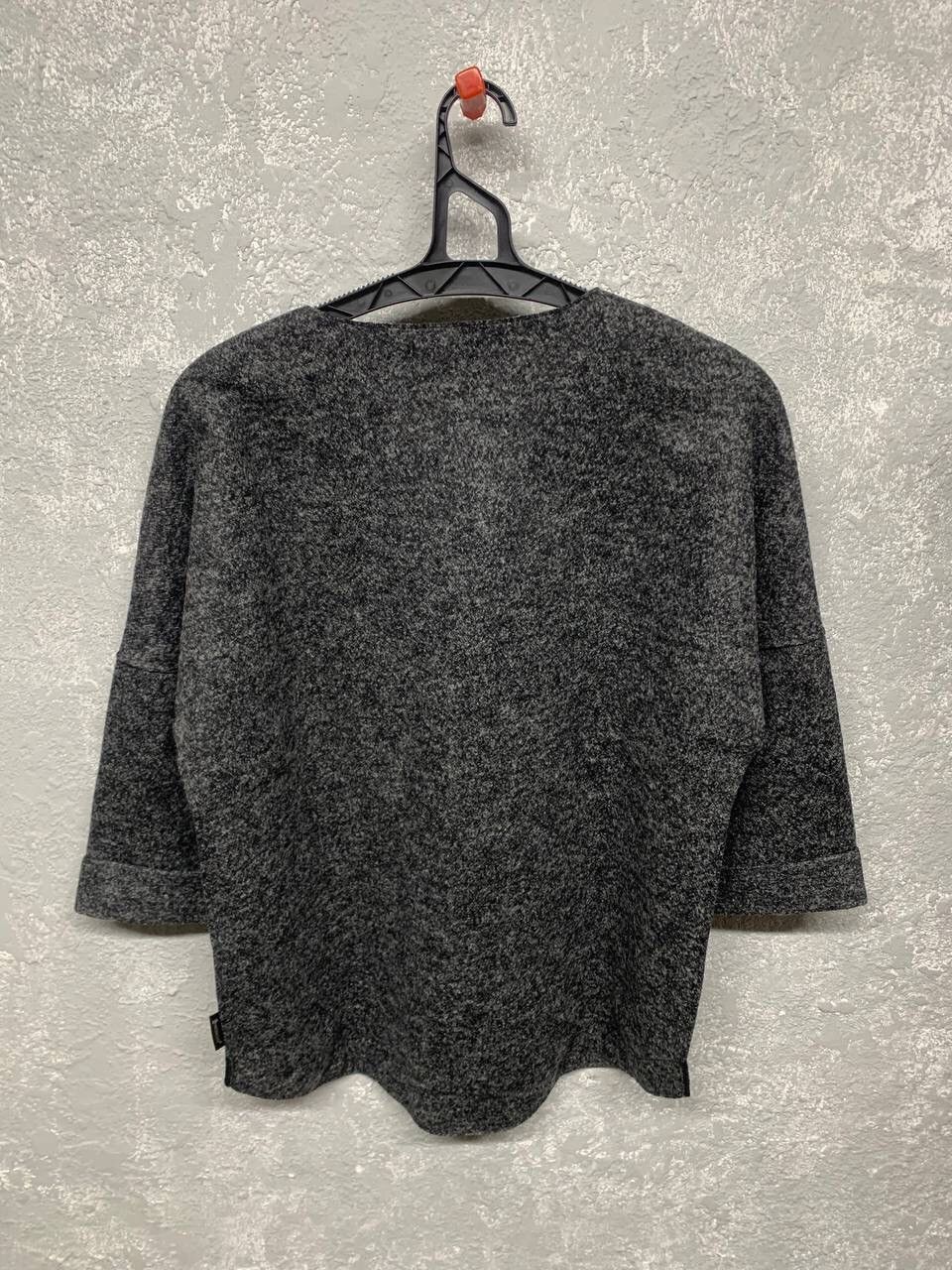 Moncler Moncler Maglia Girocollo Wool Silver Oversize Tshirt Size US M / EU 48-50 / 2 - 2 Thumbnail