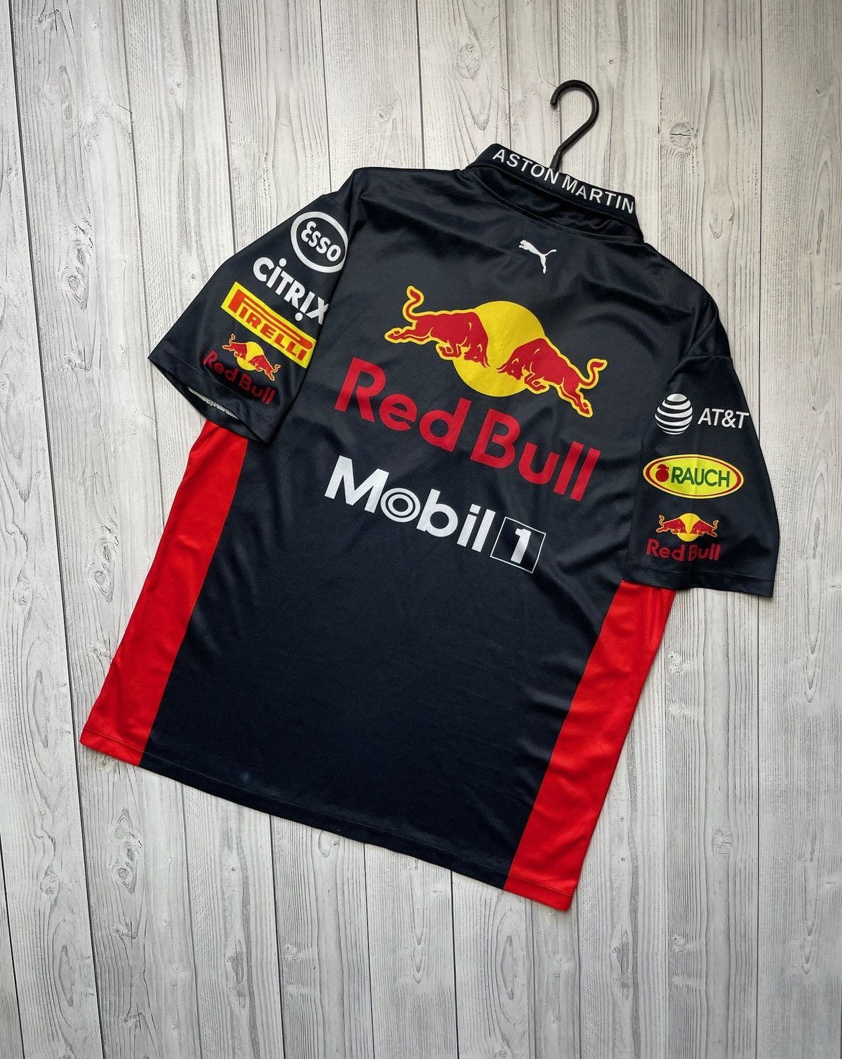 Red Bull × Vintage Vintage Red Bull jersey racing tee logo big logo XL Size US XL / EU 56 / 4 - 1 Thumbnail
