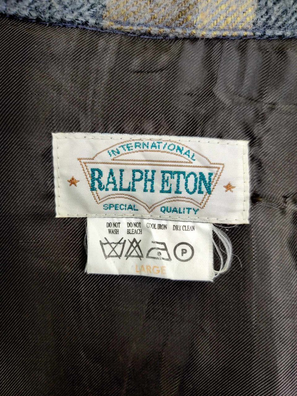 Eton Vintage Ralph Eton Hunting Plaid Flannel Jacket Size US L / EU 52-54 / 3 - 15 Thumbnail