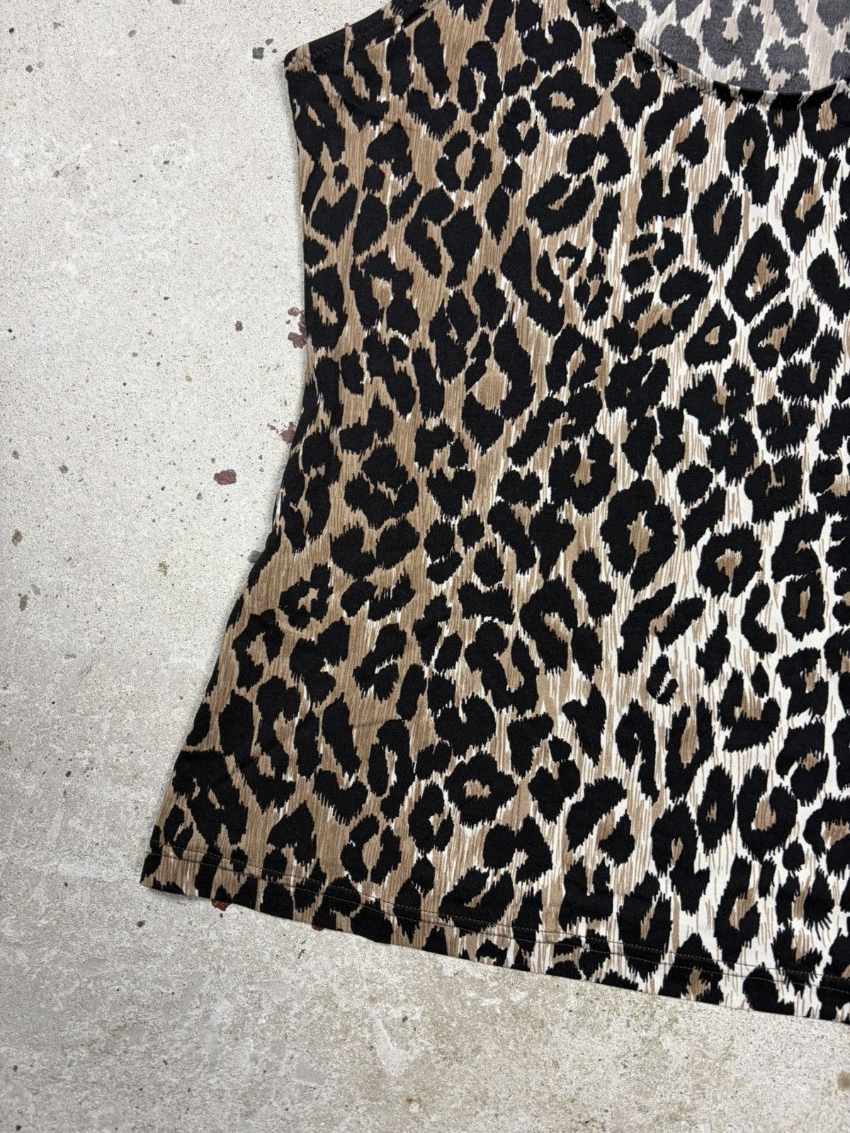 Dolce & Gabbana Vintage 2000s Dolce & Gabbana Underwear Leopard Print Tank Size S / US 4 / IT 40 - 3 Thumbnail