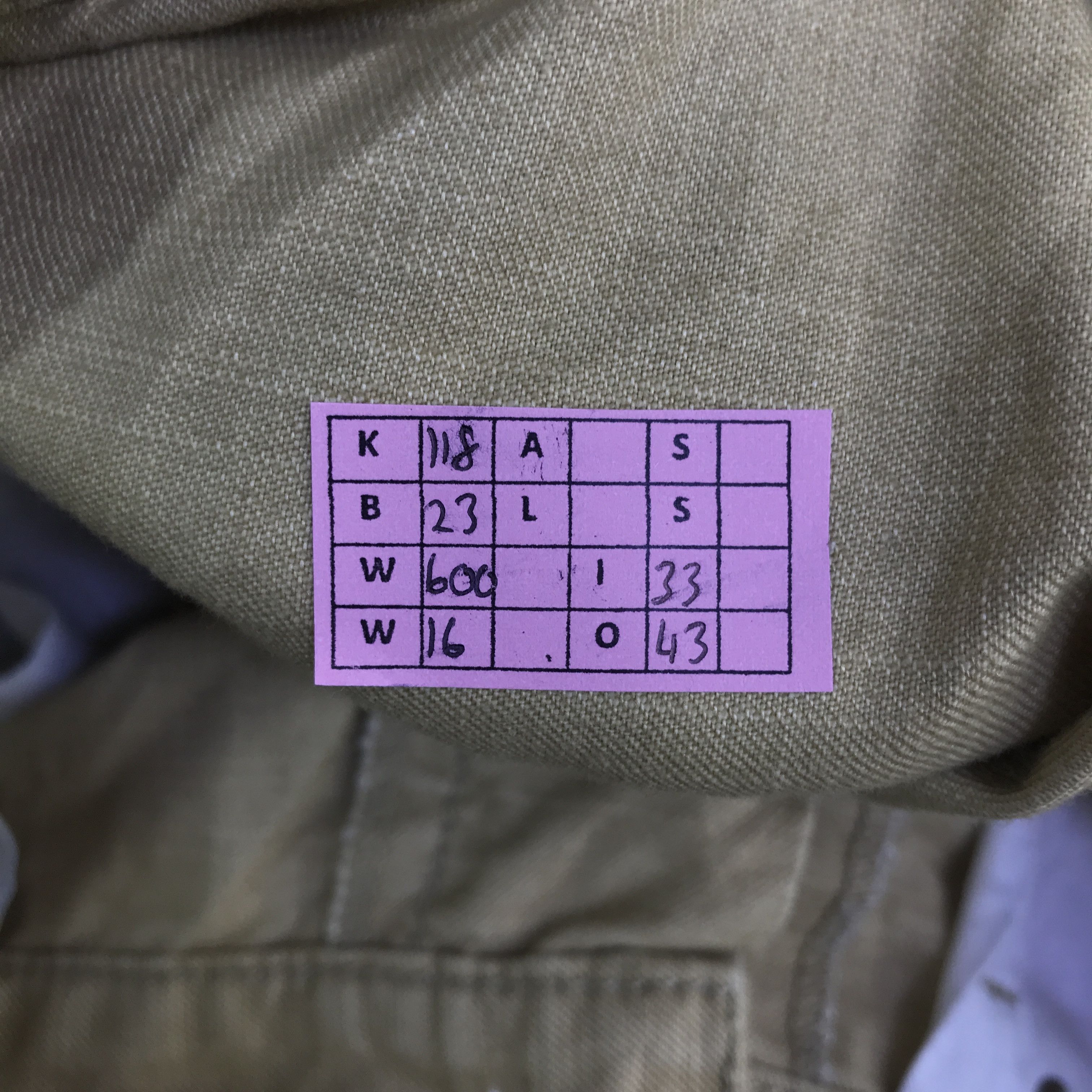 PPFM PPFM khaki casual Baggy pants K118B23 Size US 32 / EU 48 - 19 Thumbnail