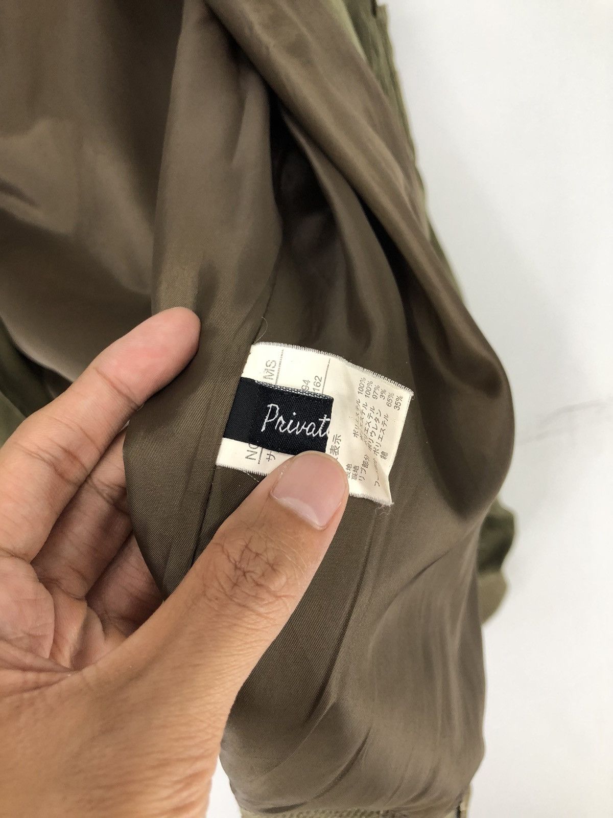 Japanese Brand × Vintage Private Pause Hooded Bomber Jacket Size US M / EU 48-50 / 2 - 14 Thumbnail