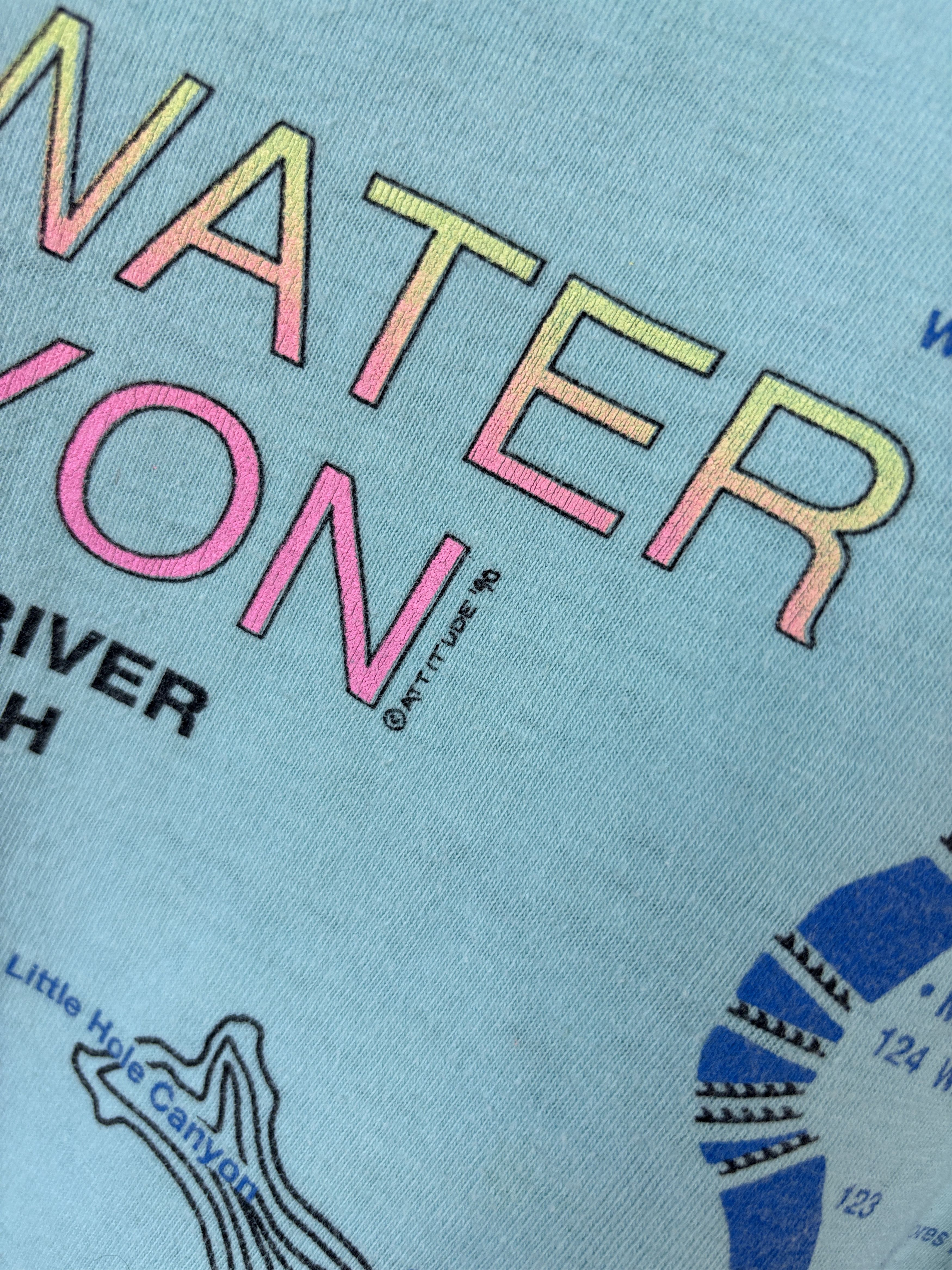 Vintage Westwater Canyon Sheri Griffith River Expeditions T-Shirt Size US XL / EU 56 / 4 - 10 Thumbnail