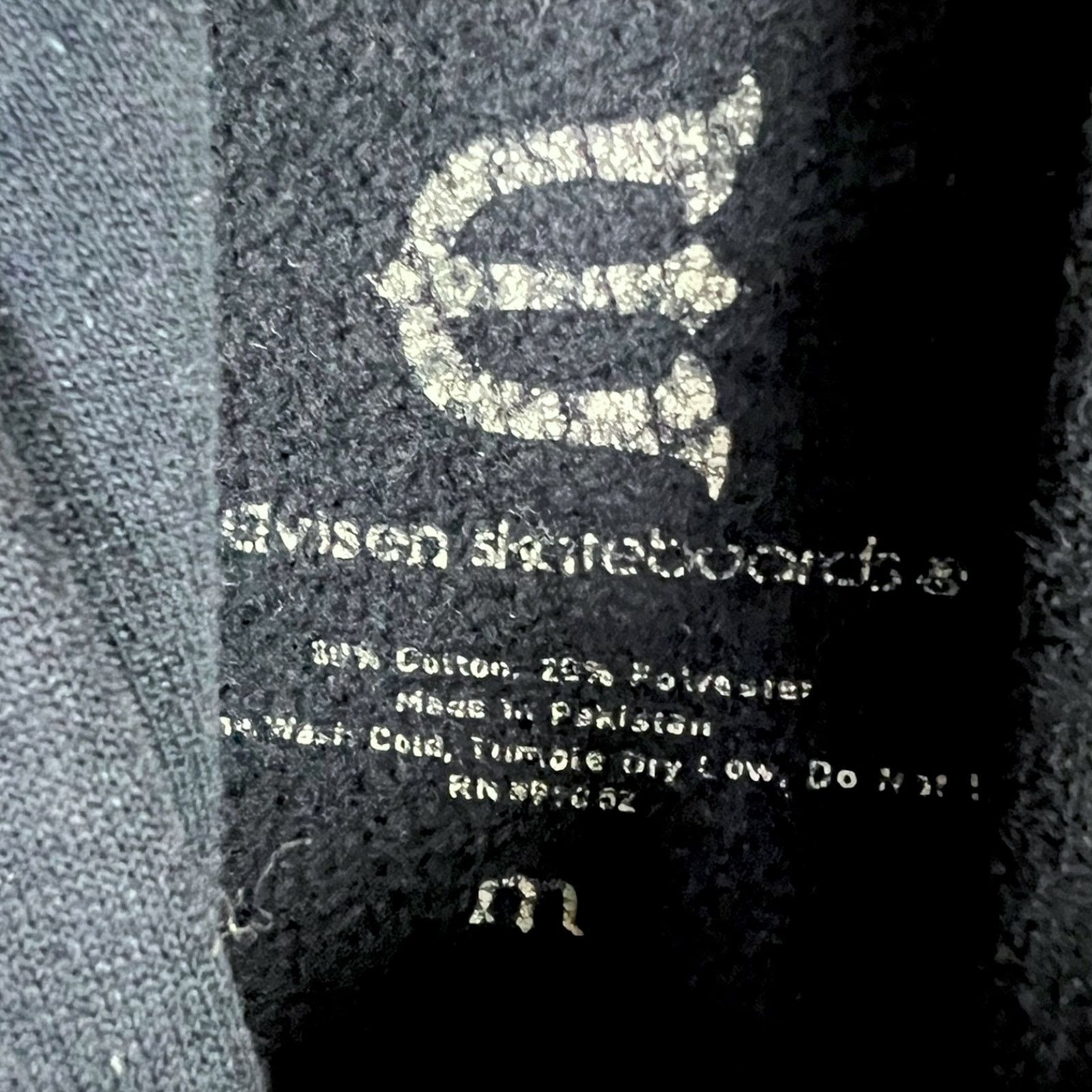 Other Vintage Y2K Mens Med Evisen Skateboards Samurai Navy Hoodie Size US M / EU 48-50 / 2 - 4 Thumbnail