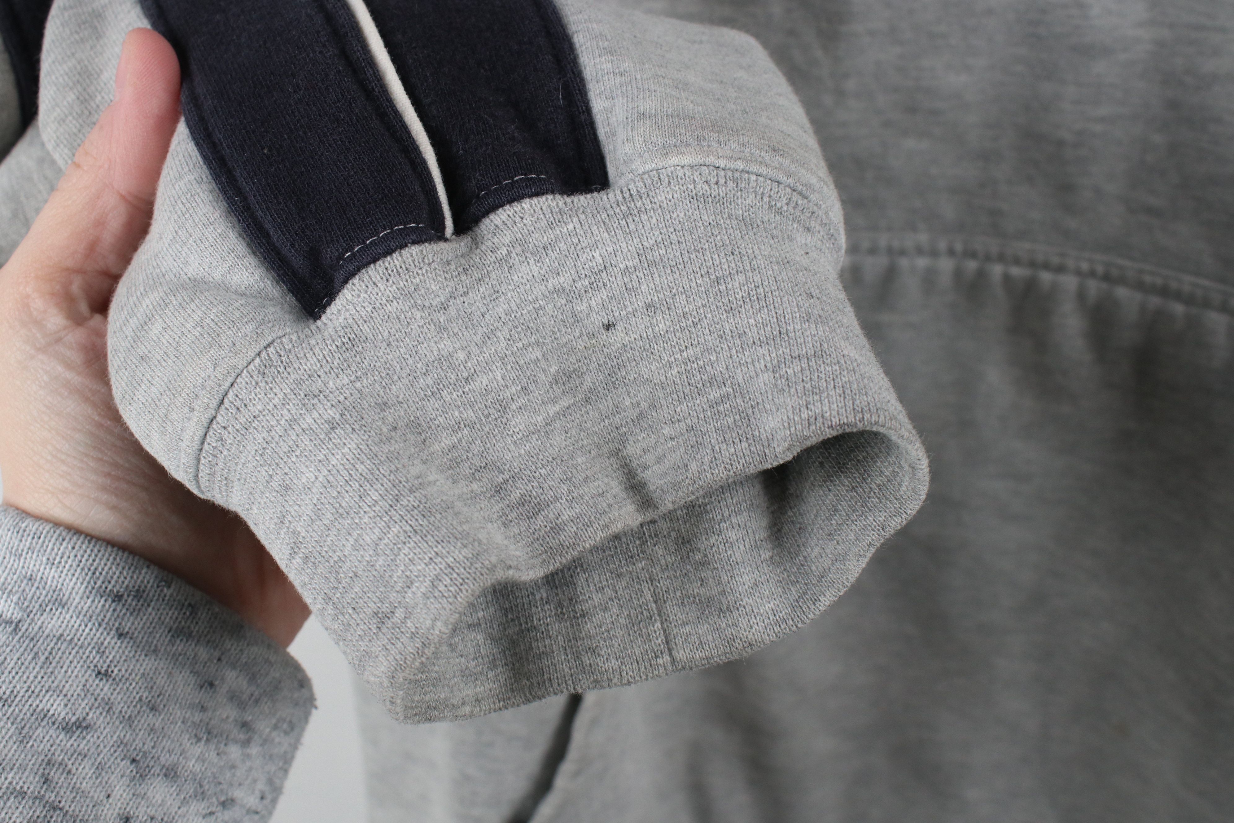 Puma × Vintage Vintage 90s Puma Heavyweight Hoodie Sweatshirt Heather Gray Size US XL / EU 56 / 4 - 7 Thumbnail