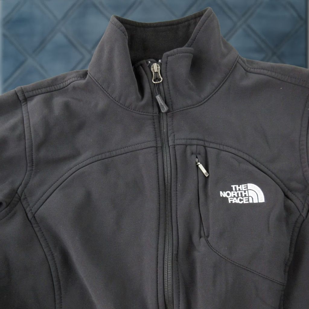 The North Face The North Face Jacket Womens Small Black Softshell Full Zip WindWall Outdoors Fleece Size S / US 4 / IT 40 - 1 Thumbnail