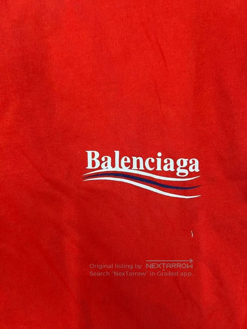 Balenciaga Balenciaga Logo letter badge short-sleeve T-shirt regular Size US XS / EU 42 / 0 - 3 Thumbnail