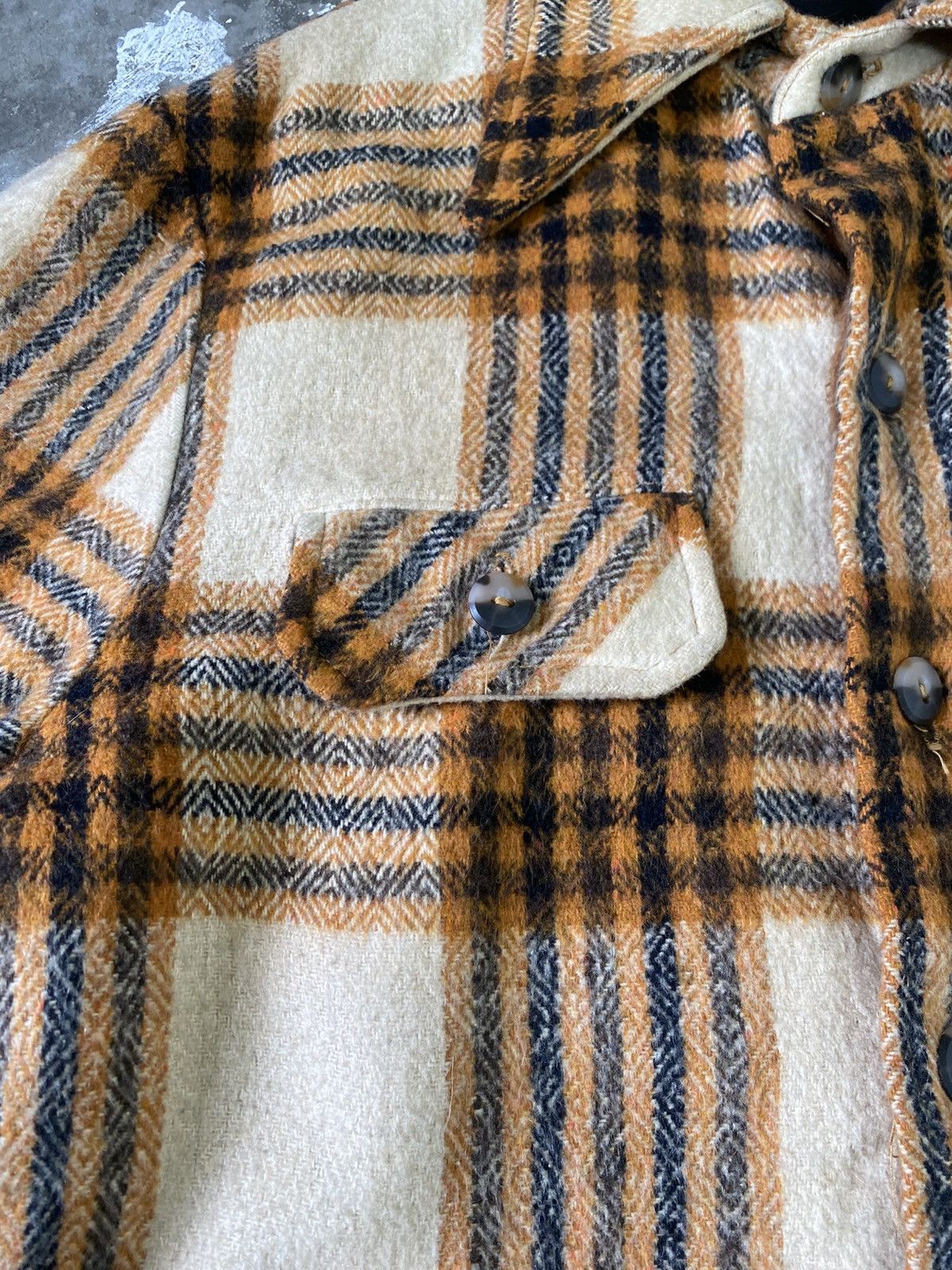 Towncraft Vintage 90s Towncraft Button Up Wool Jacket Size US L / EU 52-54 / 3 - 10 Thumbnail